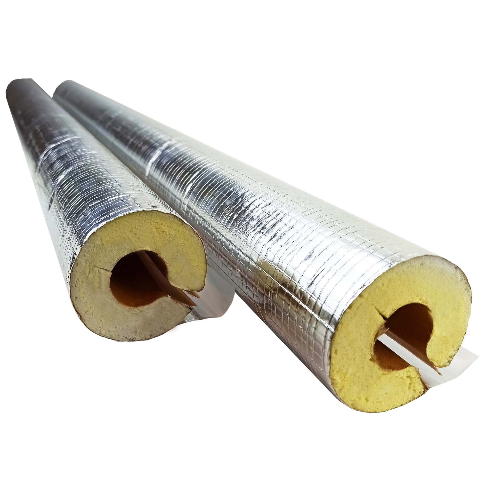 Scorprotect® Steinwolle Alu PUR Rohrisolierung mit Gewebemantel selbstklebe günstig online kaufen