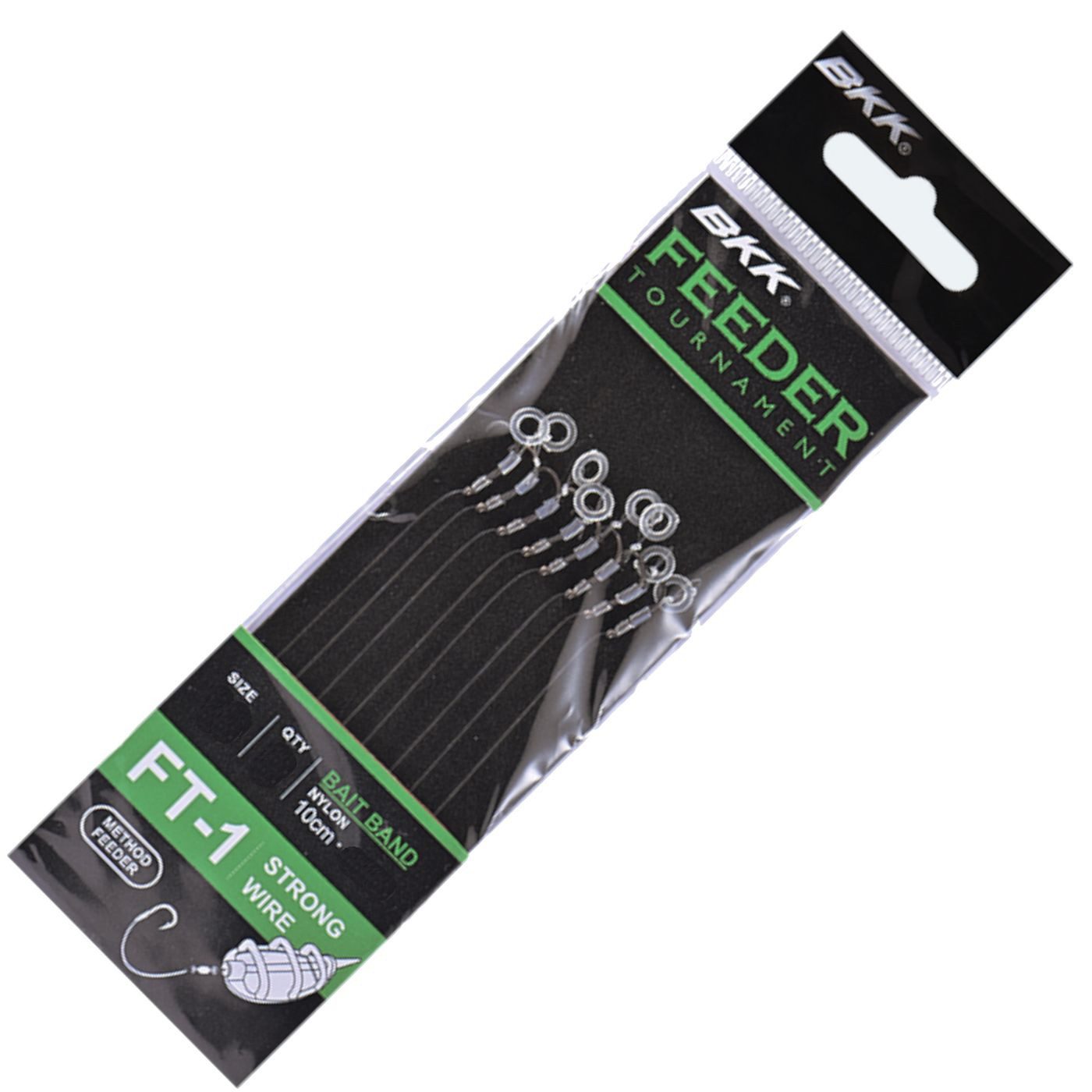 BKK Feederhaken BKK Feeder Tournament FT-1 Bait Band Rigs - 8 Feedervorfächer