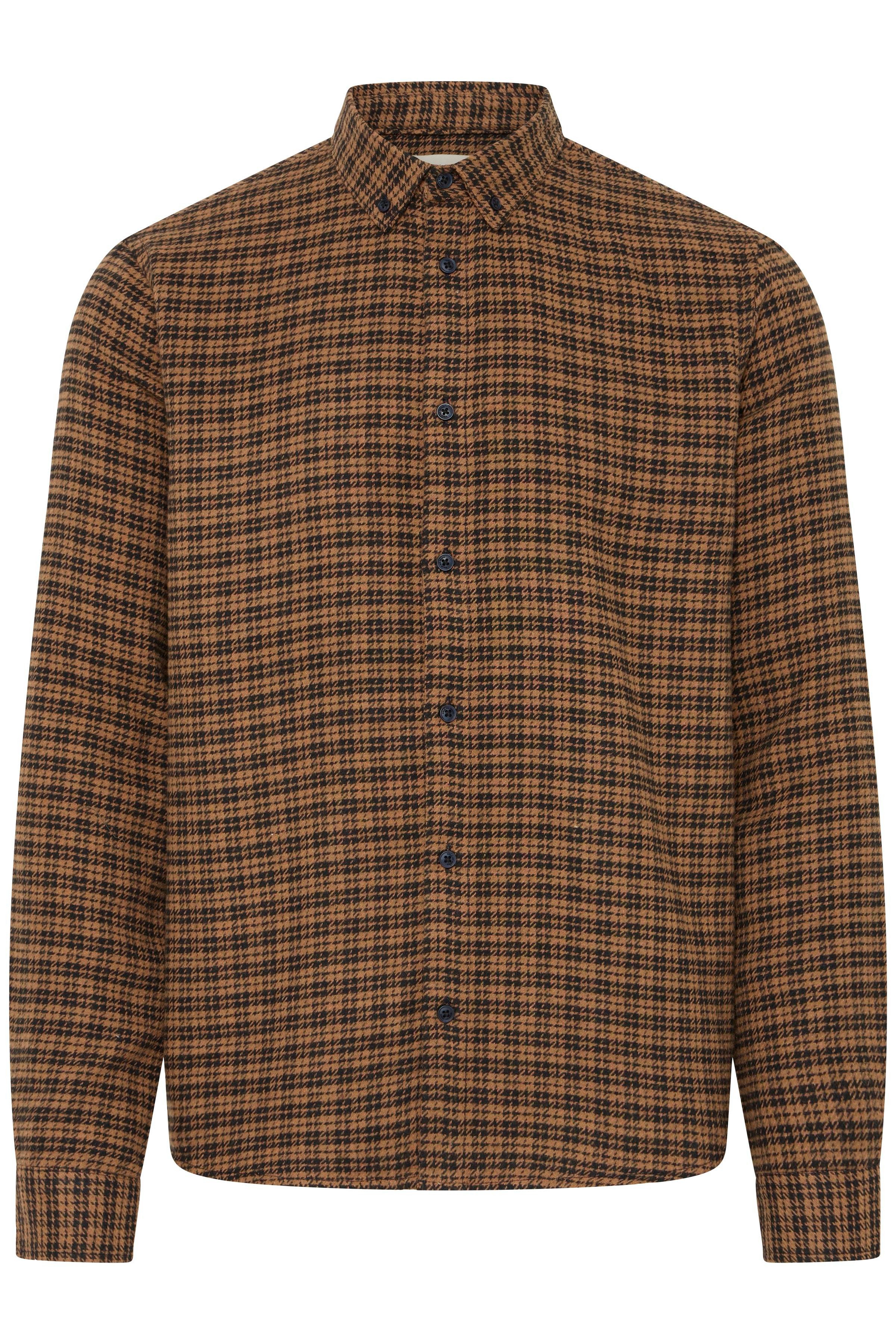 Blend Langarmhemd BHCLARK SHIRT Materialmix, regular fit