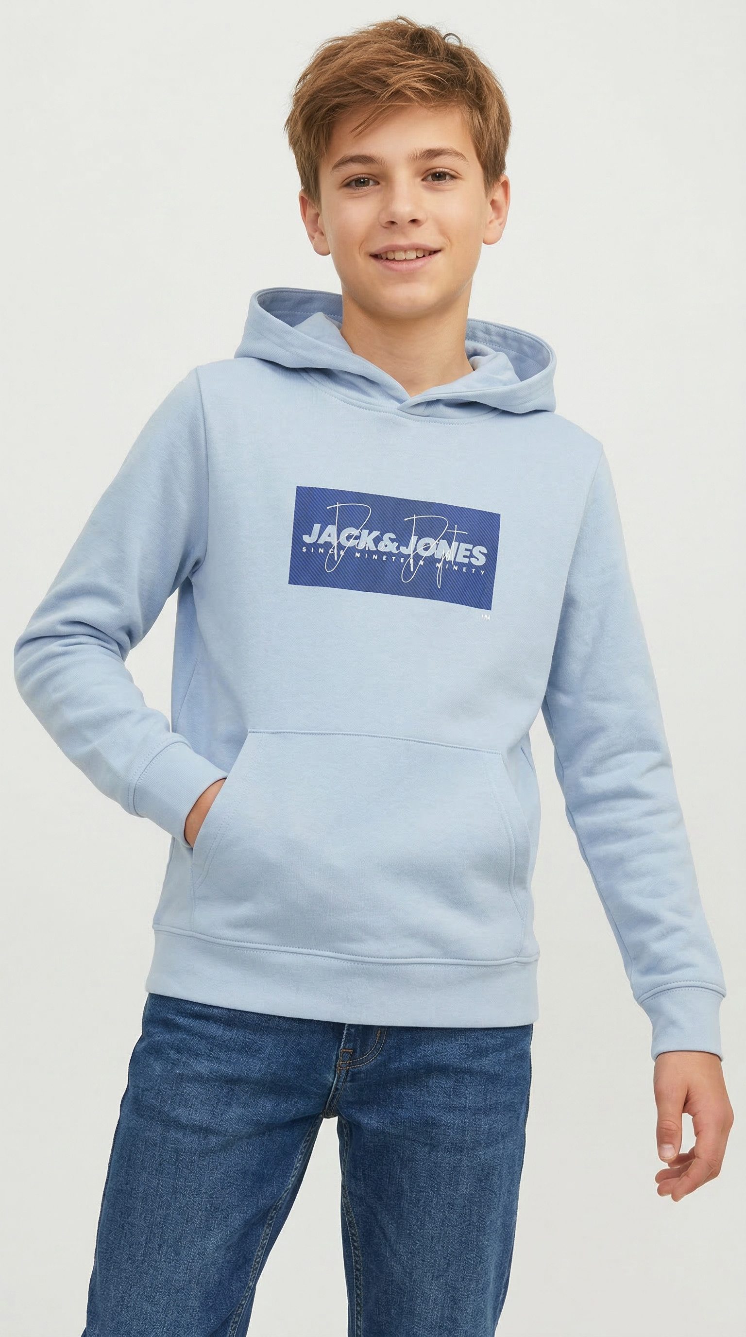 Kapuzensweatshirt JJCOLE PRINT SWEAT HOOD JNR