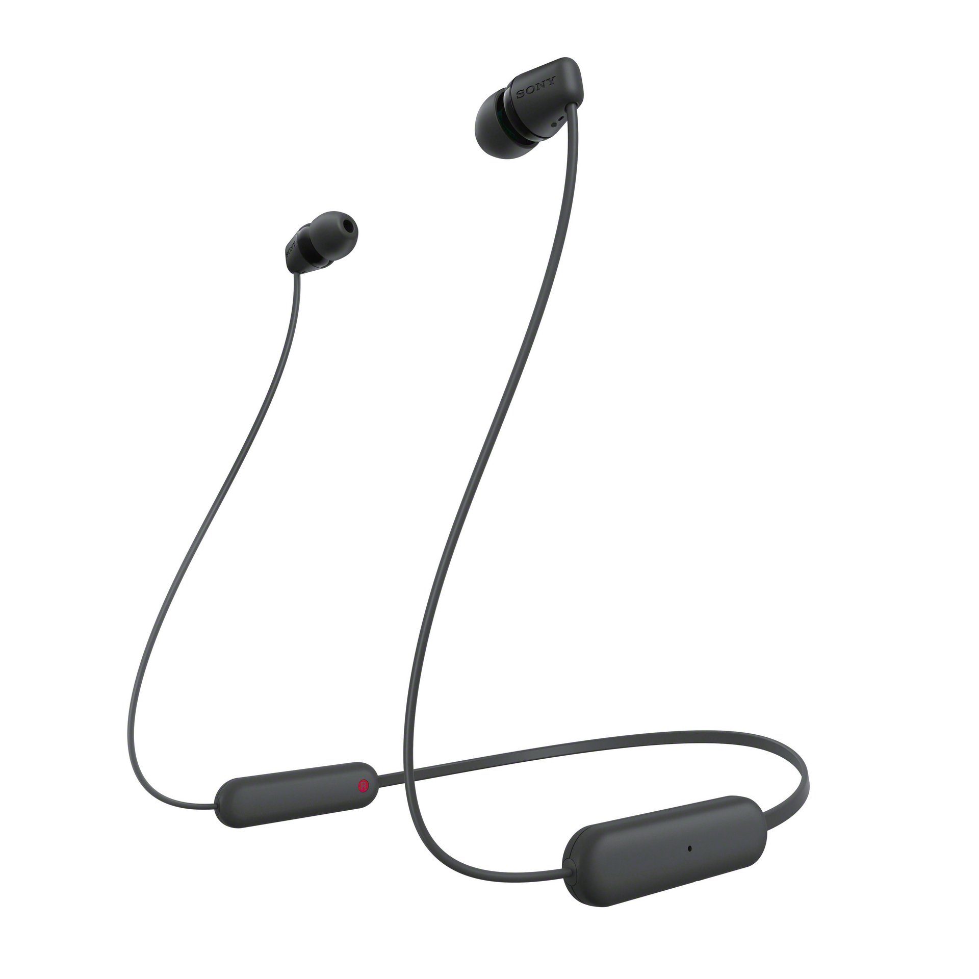 (Sprachsteuerung) In-Ear In-Ear-Kopfhörer Kopfhörer schwarz Sony WI-C100