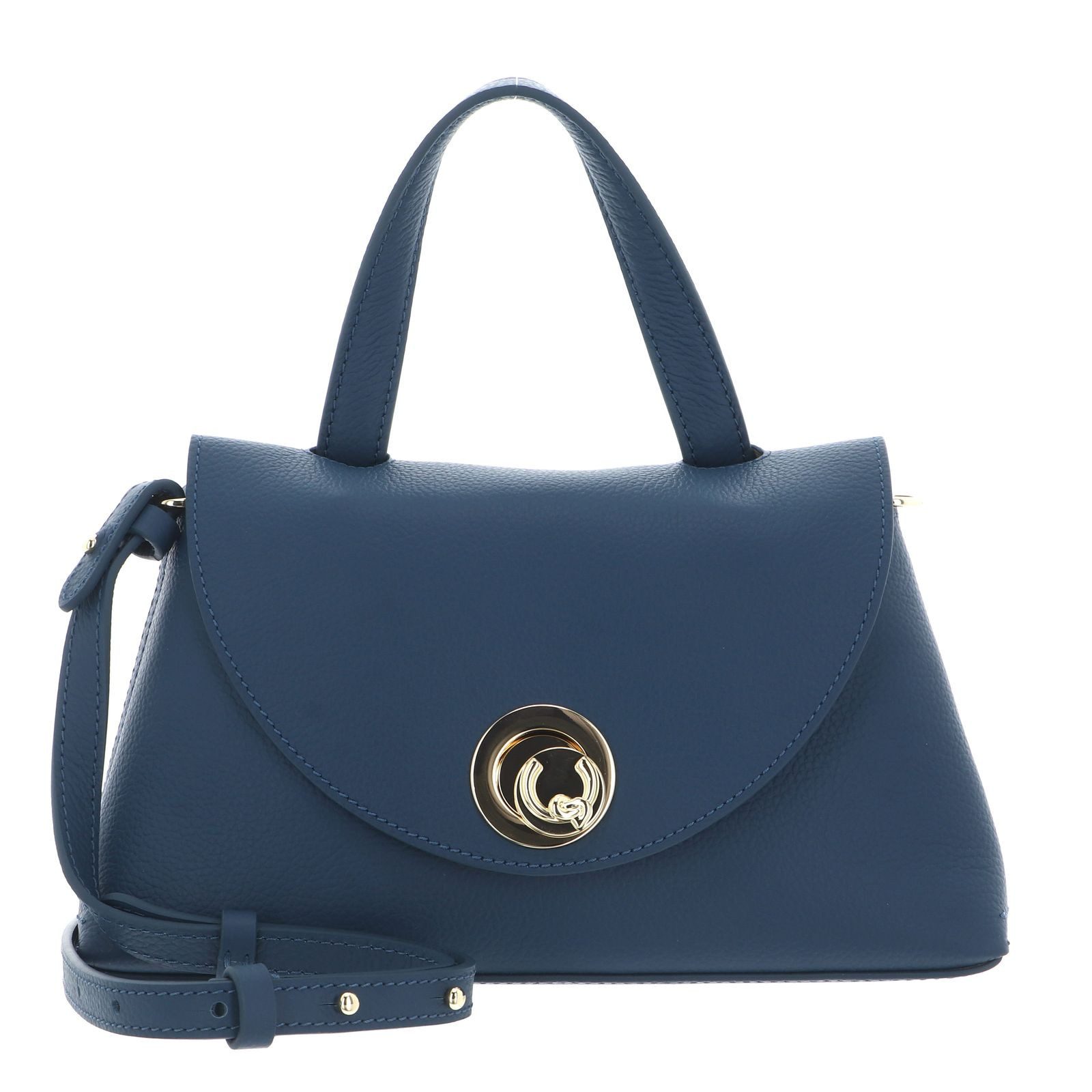 COCCINELLE Umhängetasche Handbag Double Grainy Leather, aus echtem Leder