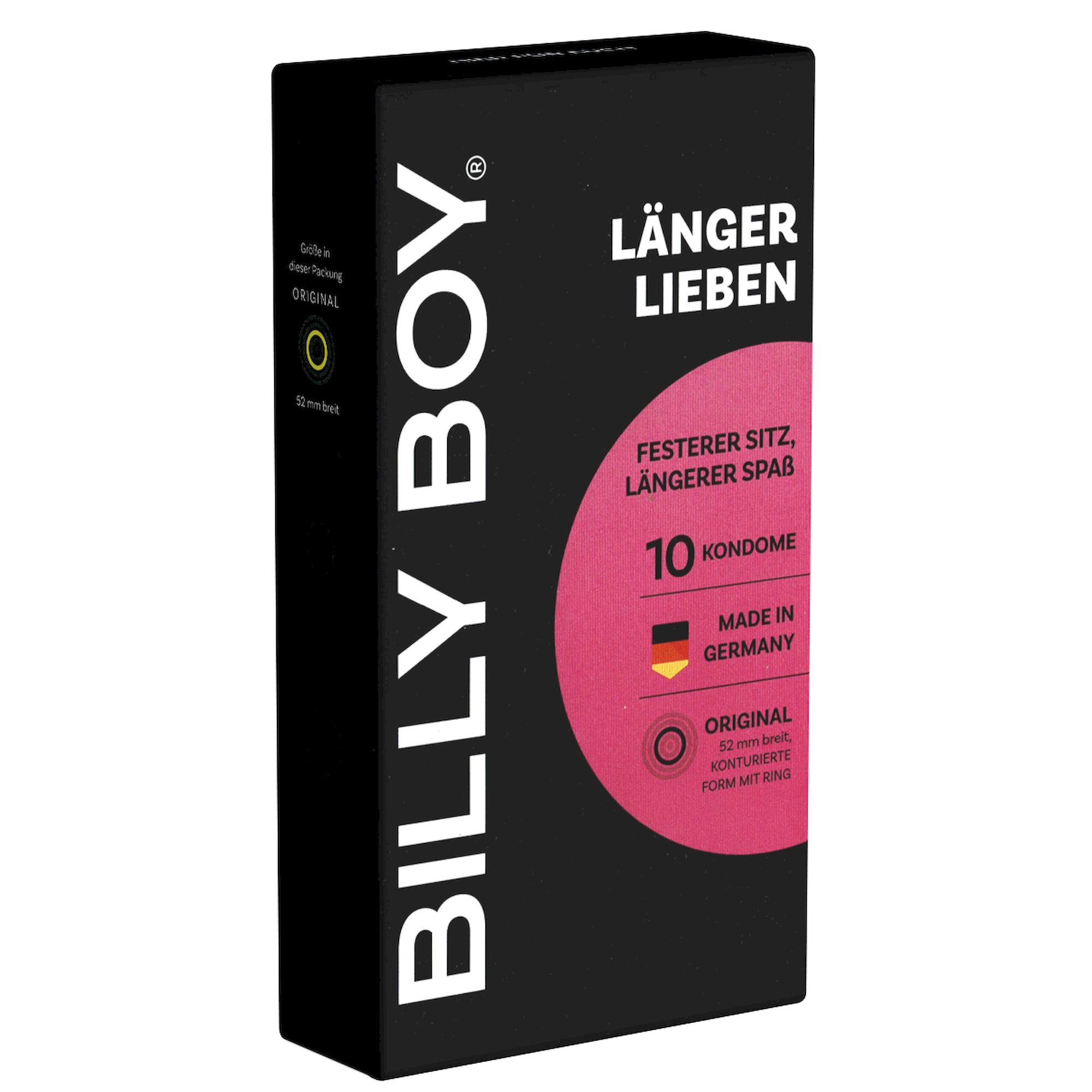 Billy Boy Kondome Billy Boy Single: Länger Lieben, 10 Kondome