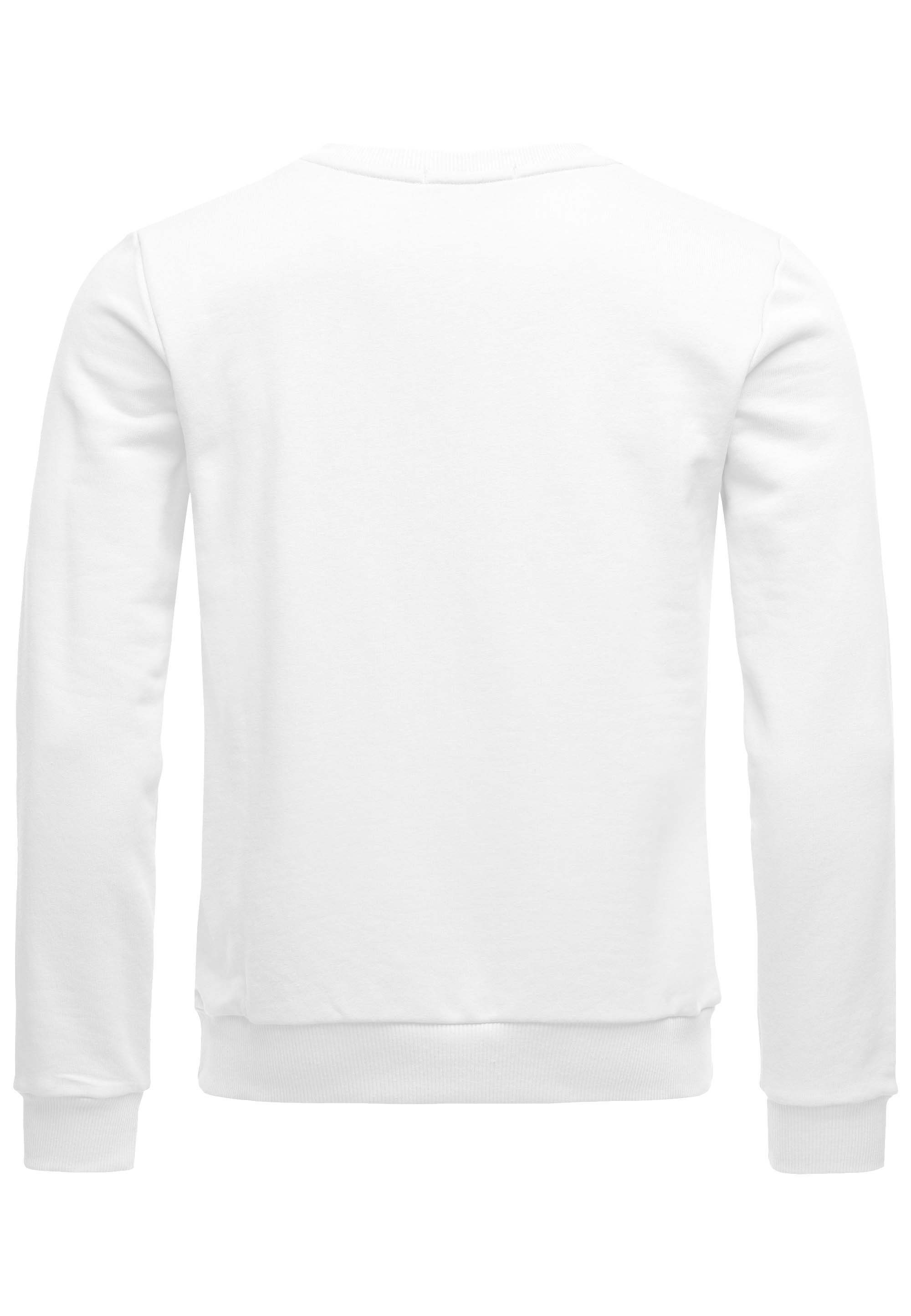 RedBridge Sweatshirt Basic Langarmshirt - Rundhals, günstig online kaufen