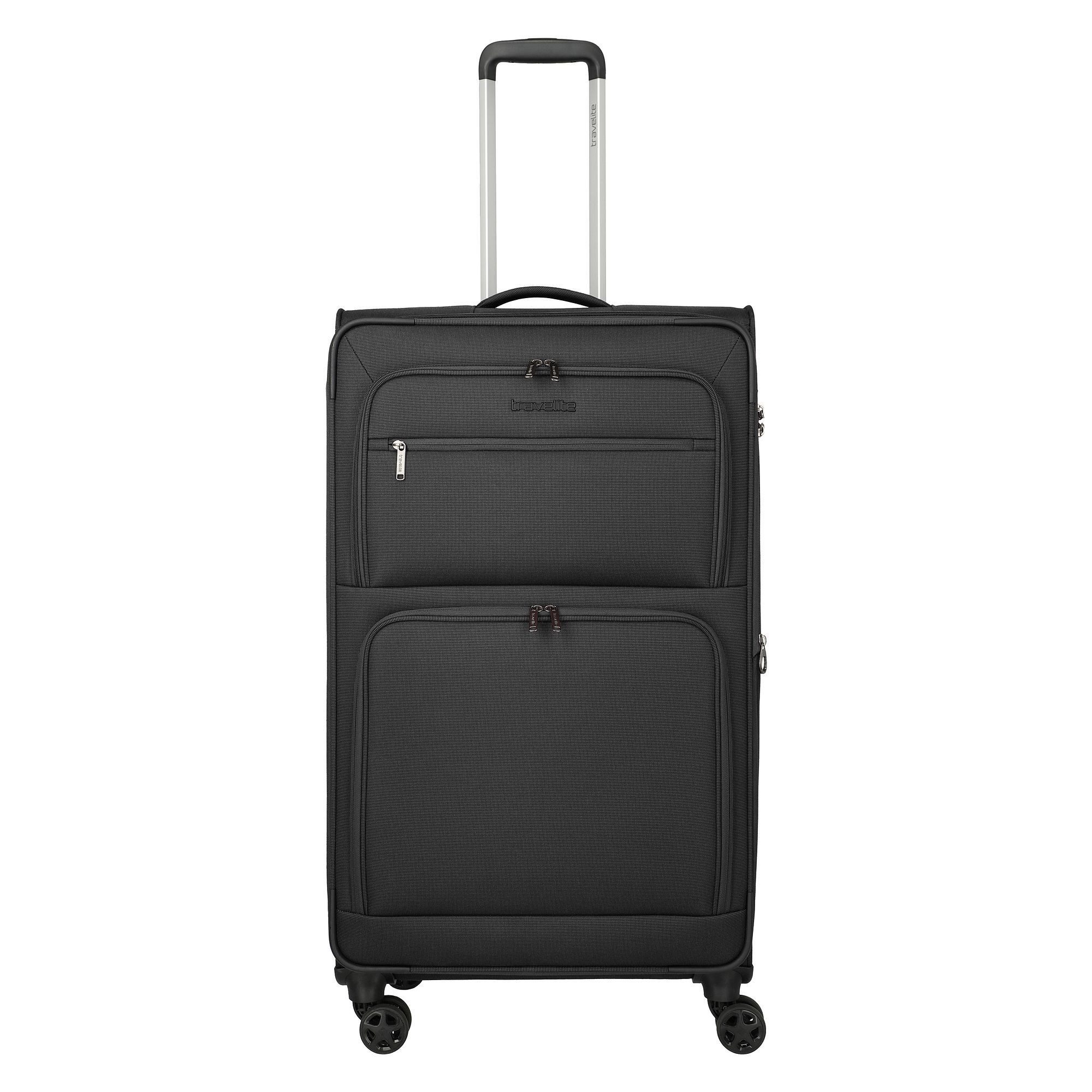 travelite Weichgepäck-Trolley Cubis, 4 Rollen, Polyester