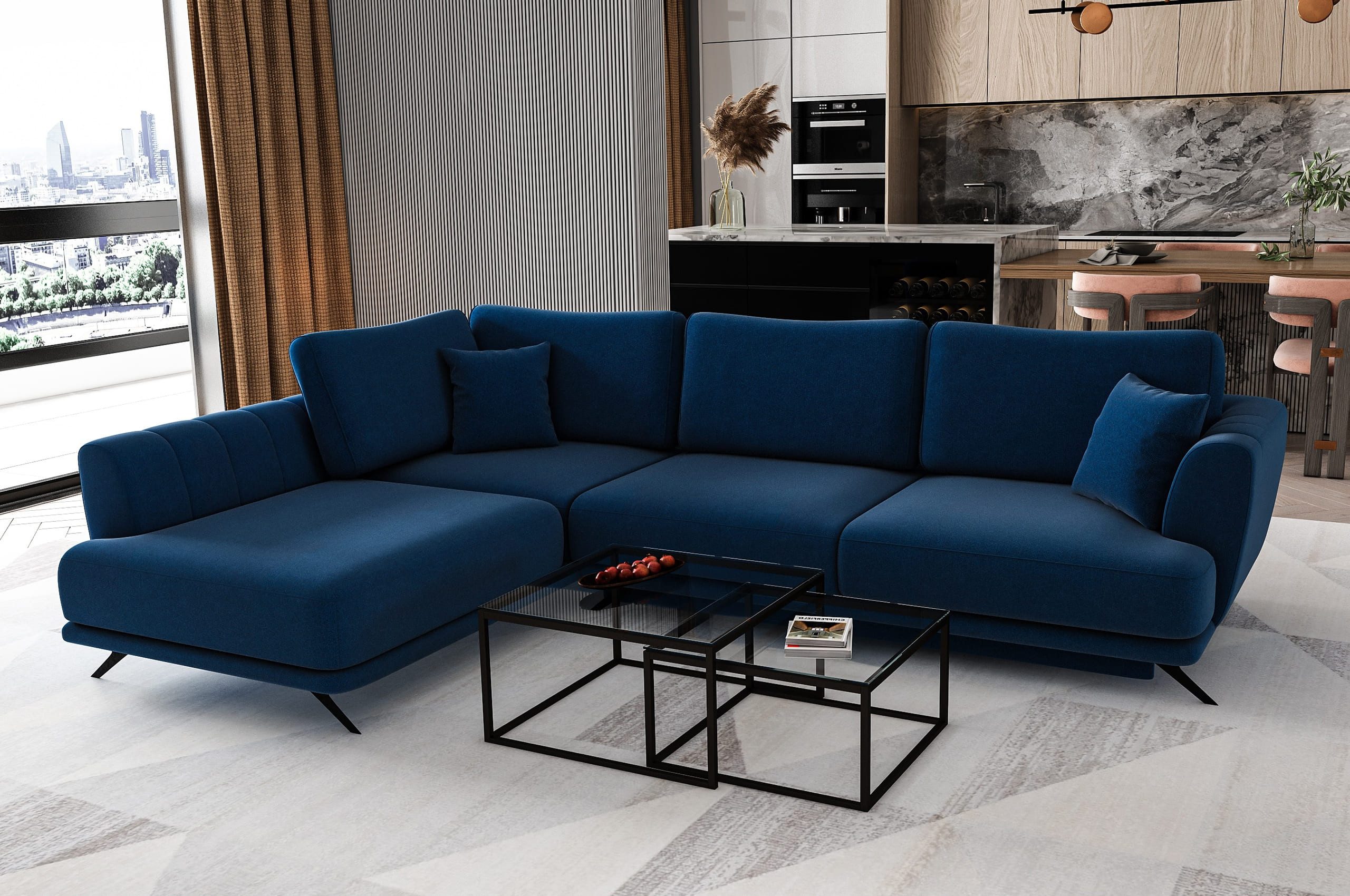 MF Design Polsterecke Lardo, mit Bettfunktion