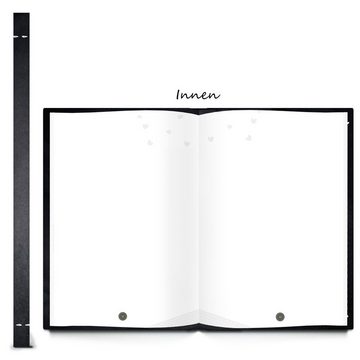 Logbuch-Verlag Notizbuch Rezeptbuch OMAS ALLERBESTE REZEPTE DIN A4, mit Metallecken