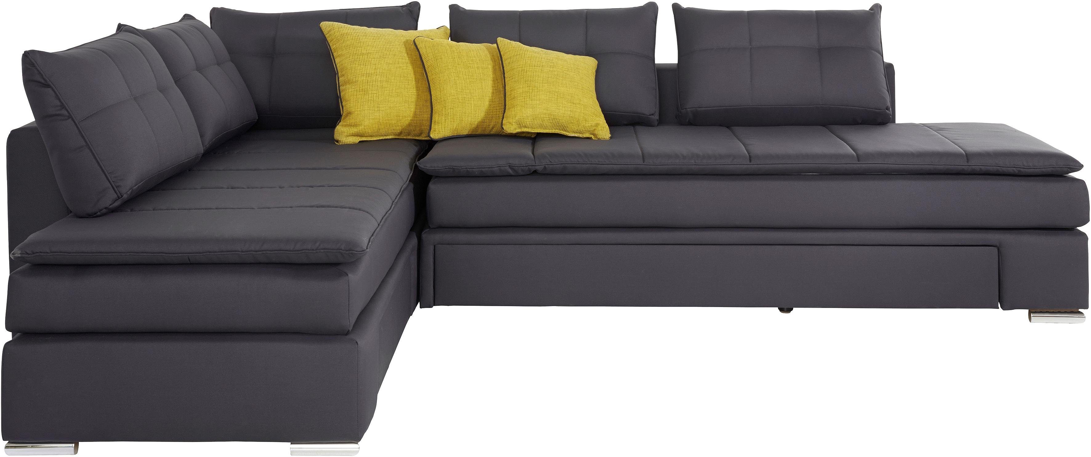 INOSIGN Ecksofa "Night & Day L-Form, B: 304 cm", mit Bettfunktion, Bettkast günstig online kaufen