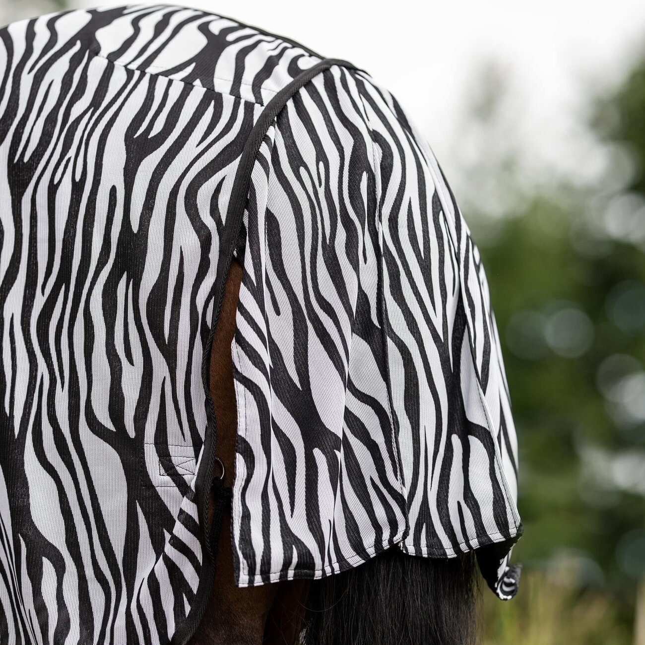 BUSSE Tierdecke Pferdedecke Zebra Comfort OutdoorFliegendecke Flexi