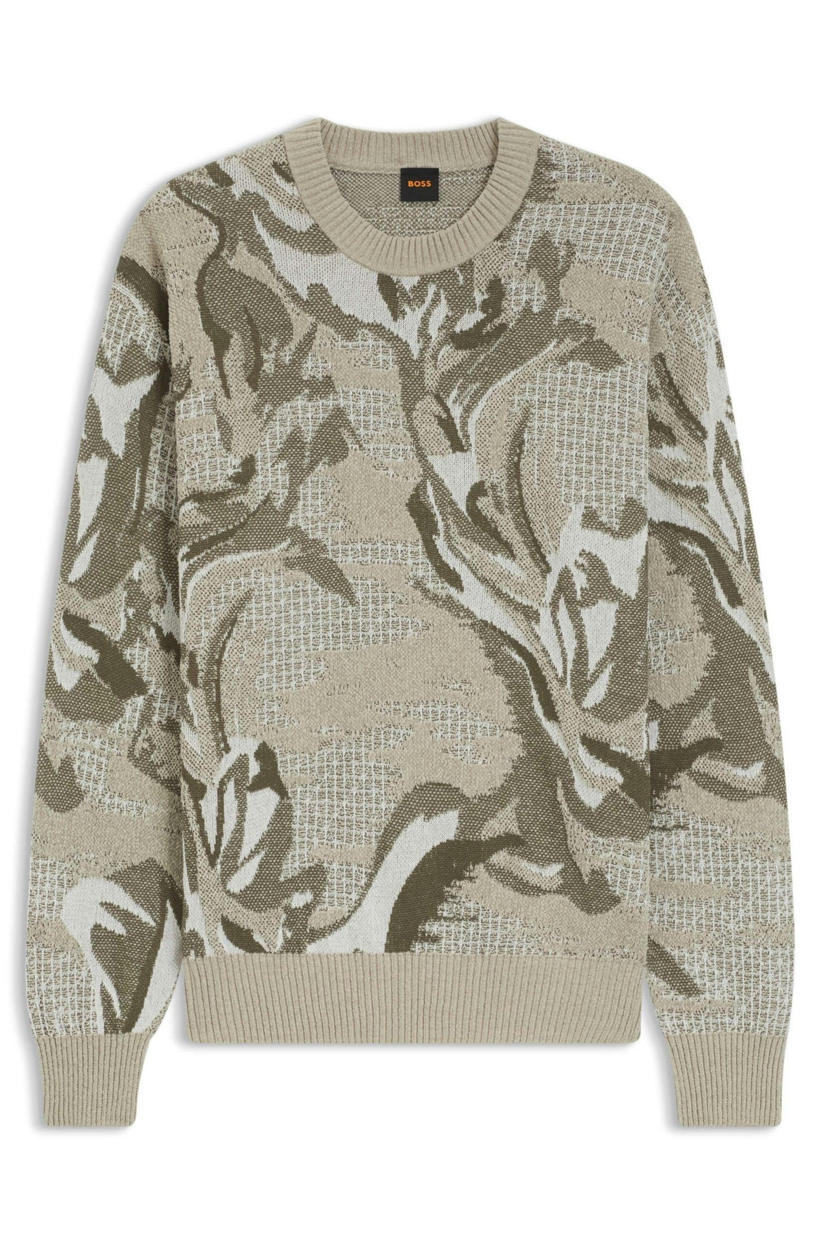 BOSS ORANGE Strickpullover Afloralo 10280546 01