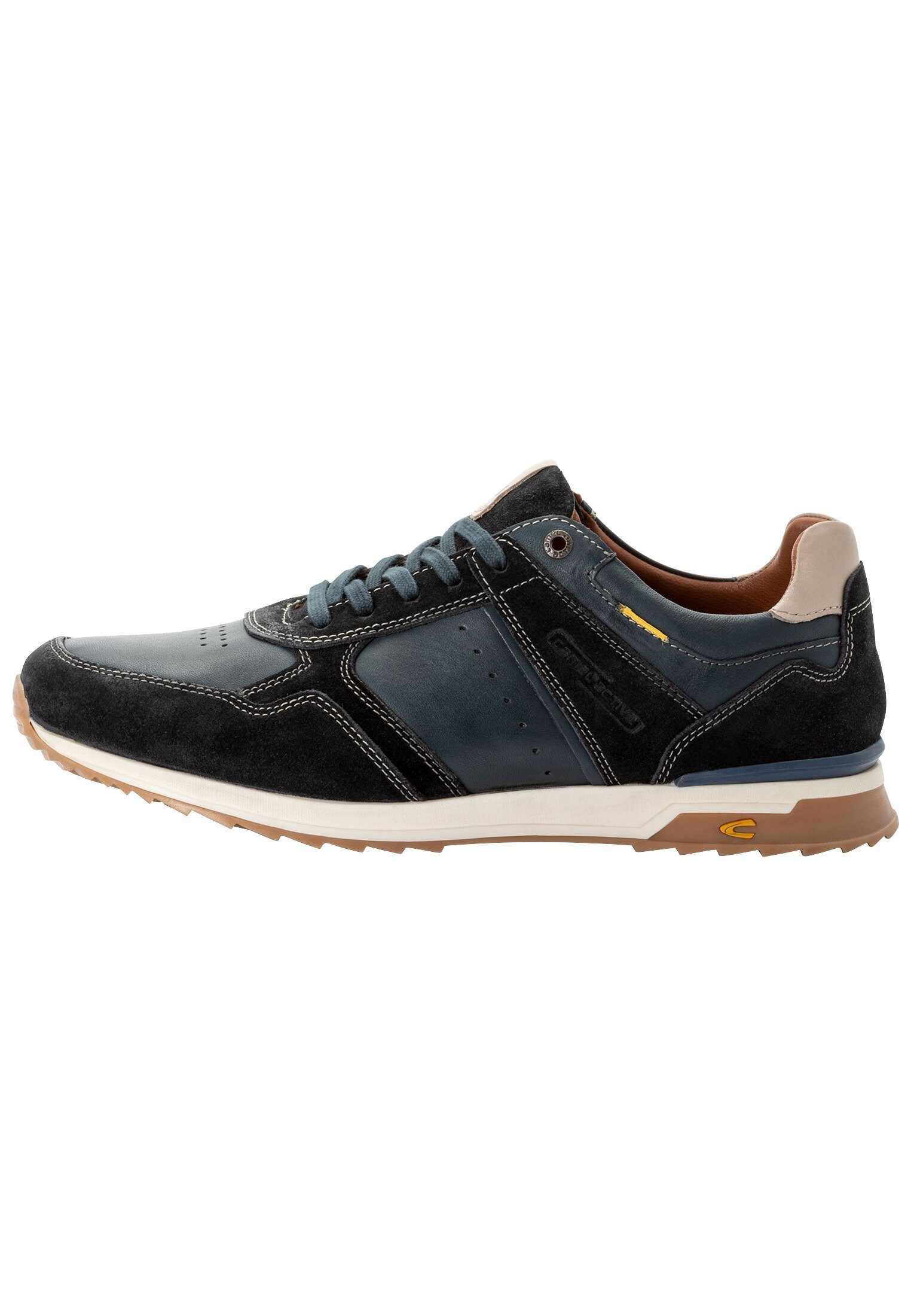 aus echtem Leder Schnürschuh