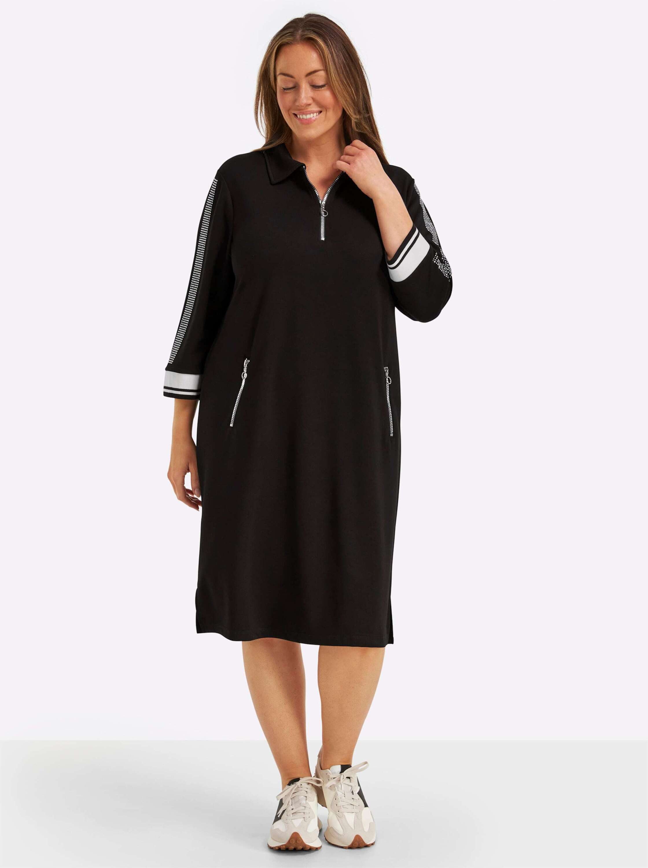 creation L Jerseykleid Modal-Mix-Kleid 3/4-Arm