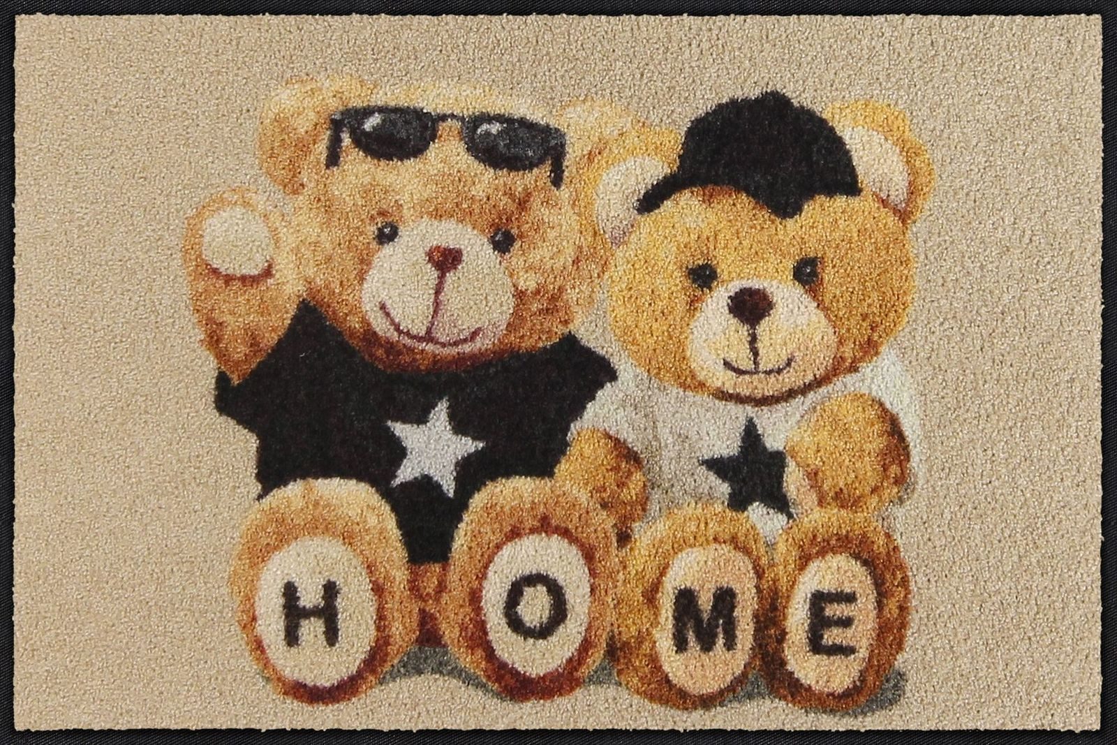 Salonloewe Fußmatte Salonloewe HOME TEDDYS Fußmatte Wohnmatte 50 x 75 cm, R günstig online kaufen