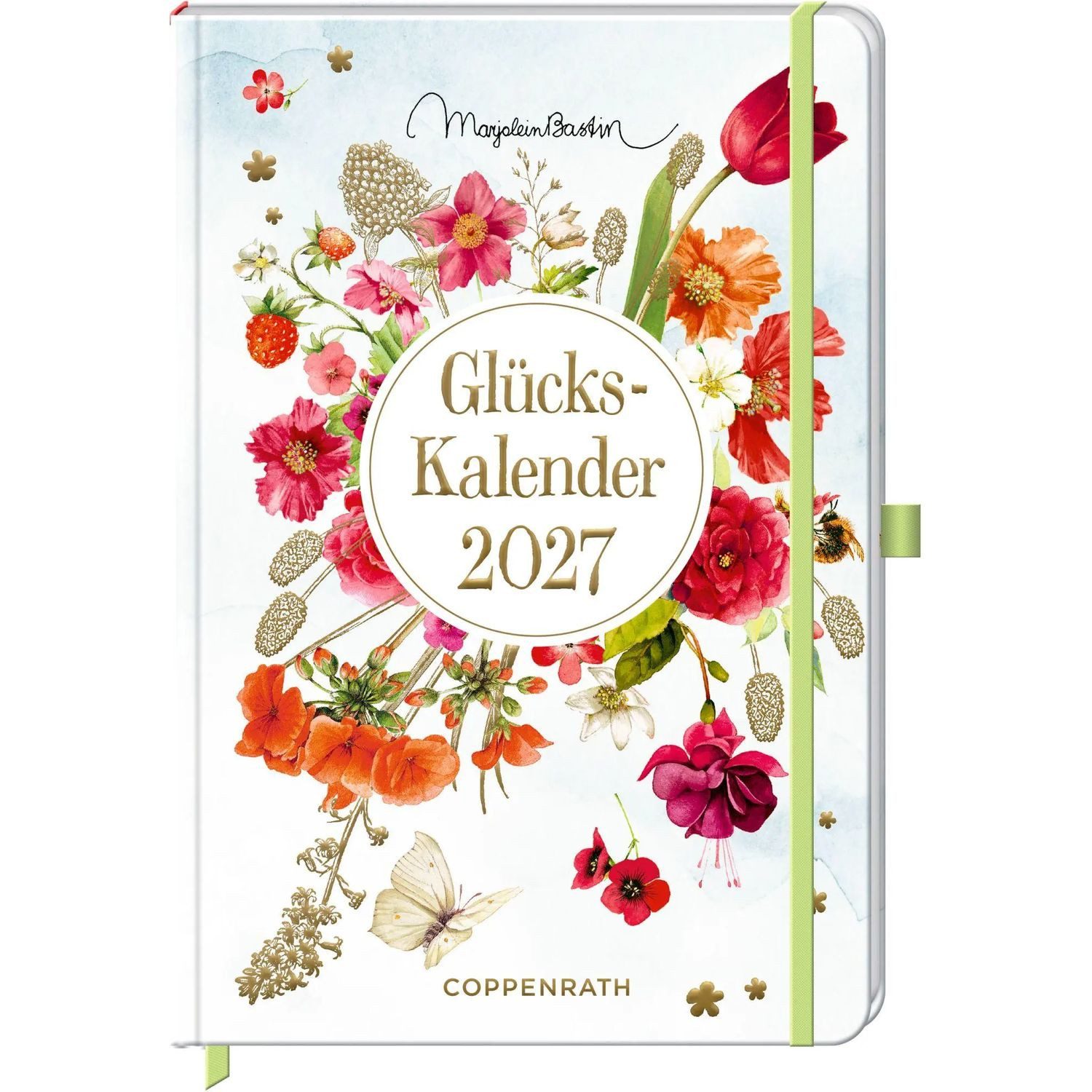 Coppenrath Geburtstagskalender GlücksKalender 2027 - rot