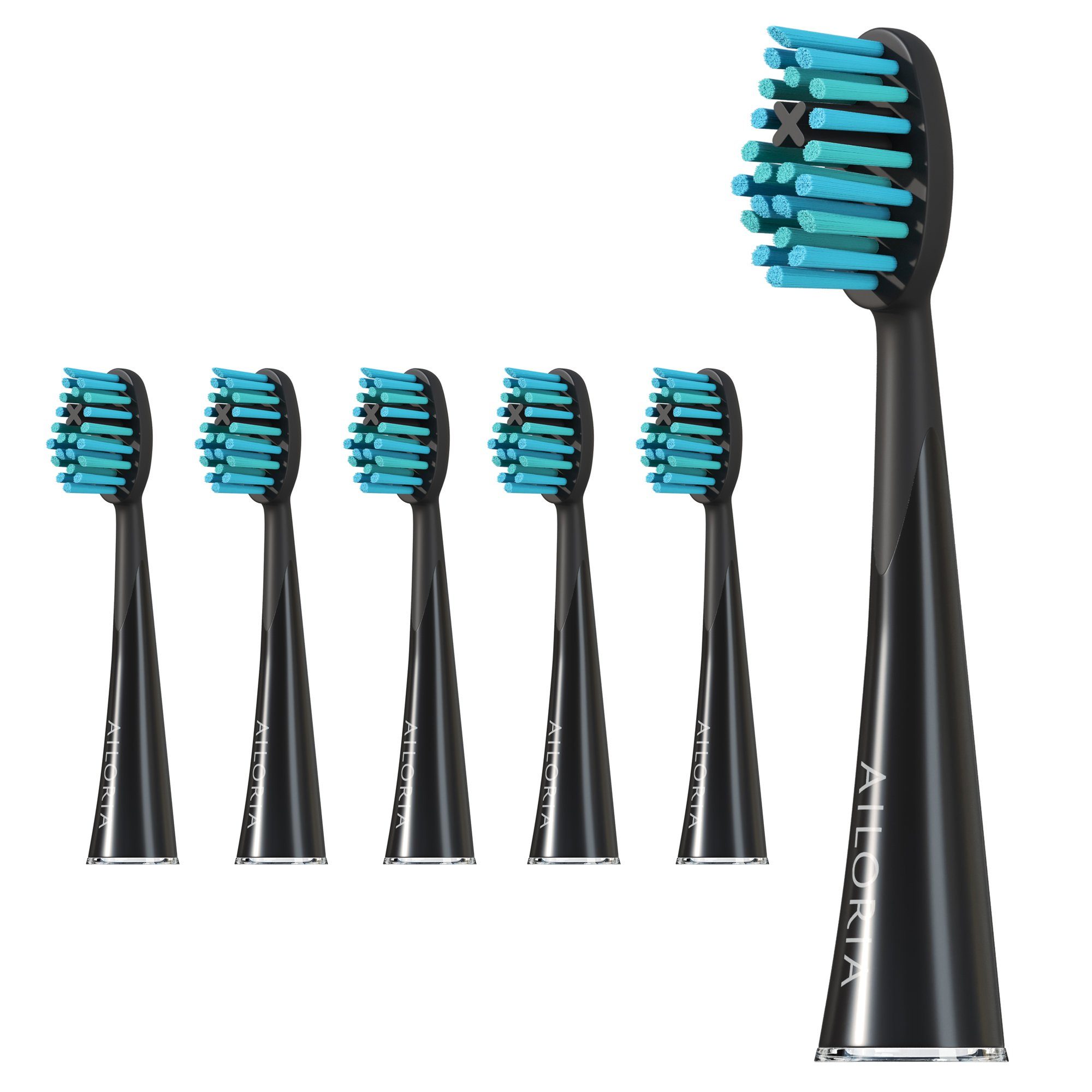 AILORIA Aufsteckbürsten SHINE BRIGHT Extra Clean Ersatzbürstenköpfe 6er, Ersatzbürstenköpfe Extra Clean Set für SHINE BRIGHT