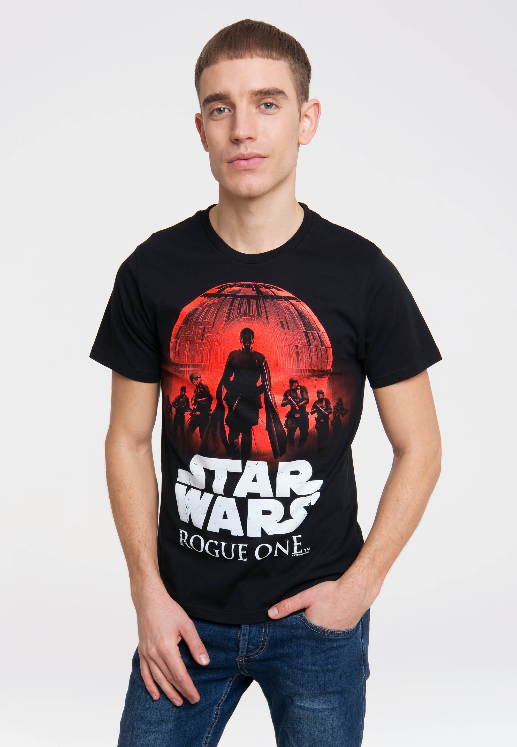 Rogue Wars T-Shirt - LOGOSHIRT Star mit Star Wars-Frontdruck One