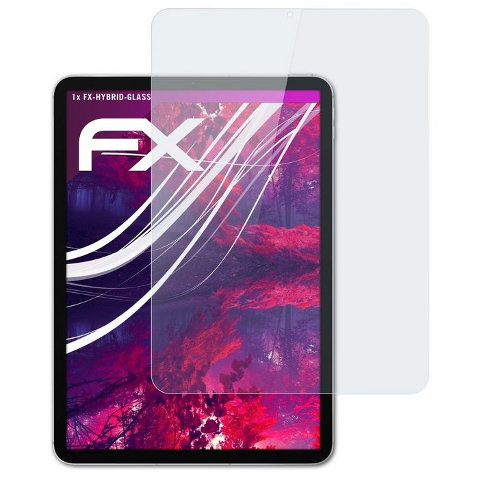 atFoliX Schutzfolie Panzerglasfolie für Apple iPad Air 2020 Ultradünn und superhart