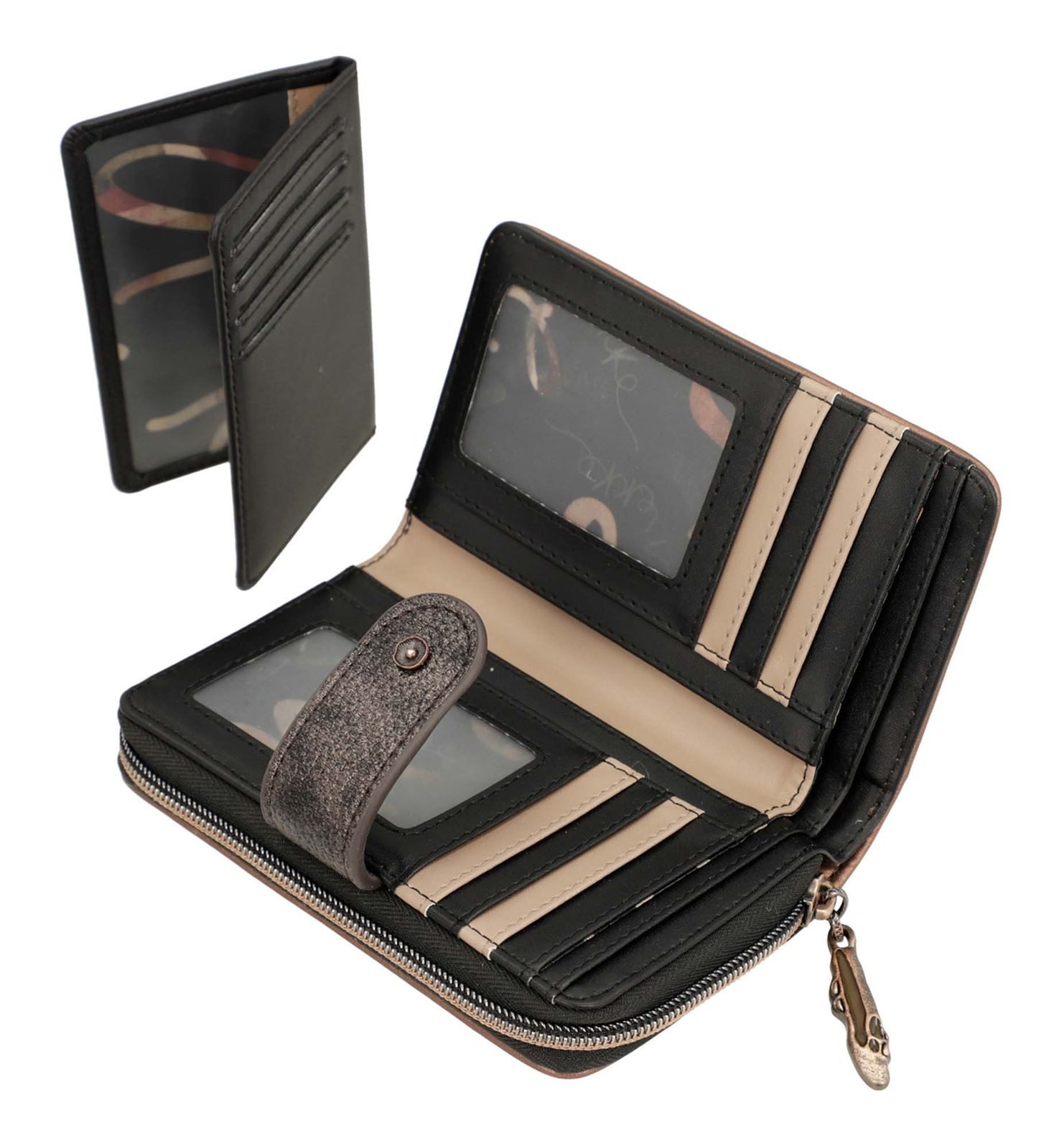 Anekke Geldbörse RFID Wallet (Set, 2-tlg), mit RFID-Blocker Schutz