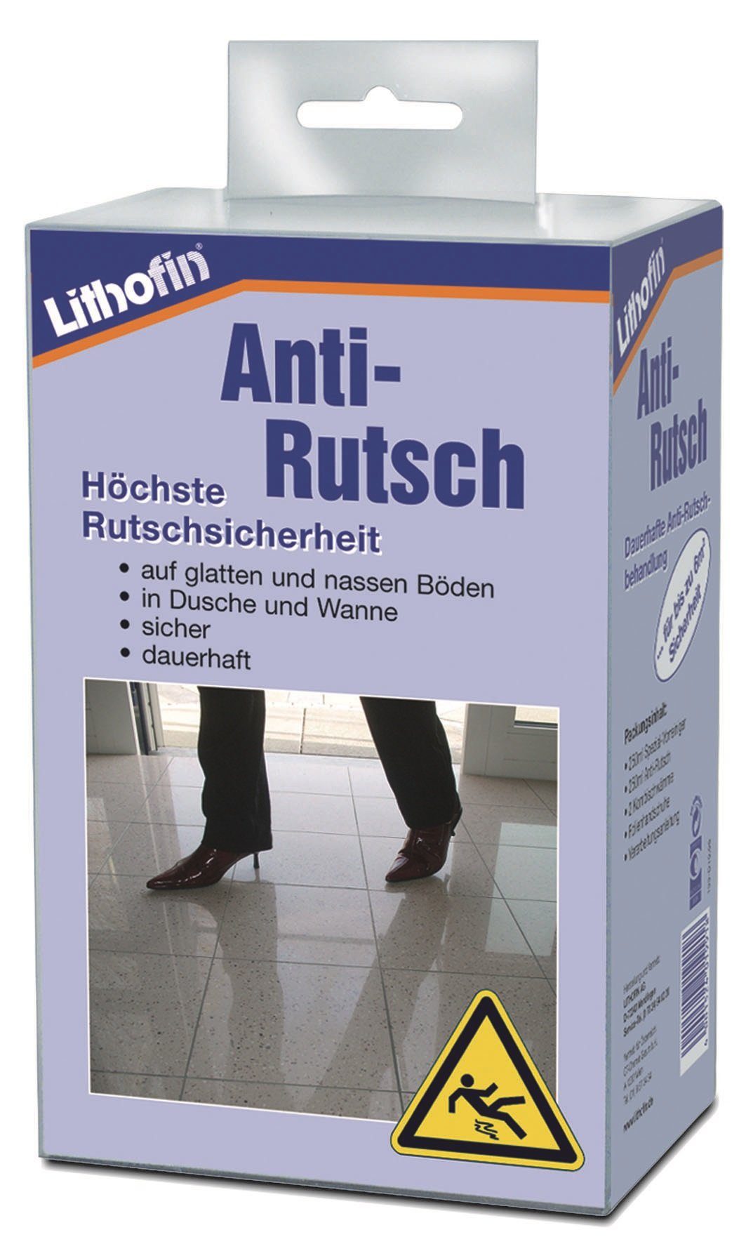 Lithofin LITHOFIN 250ml Naturstein-Reiniger Rutsch Set Anti