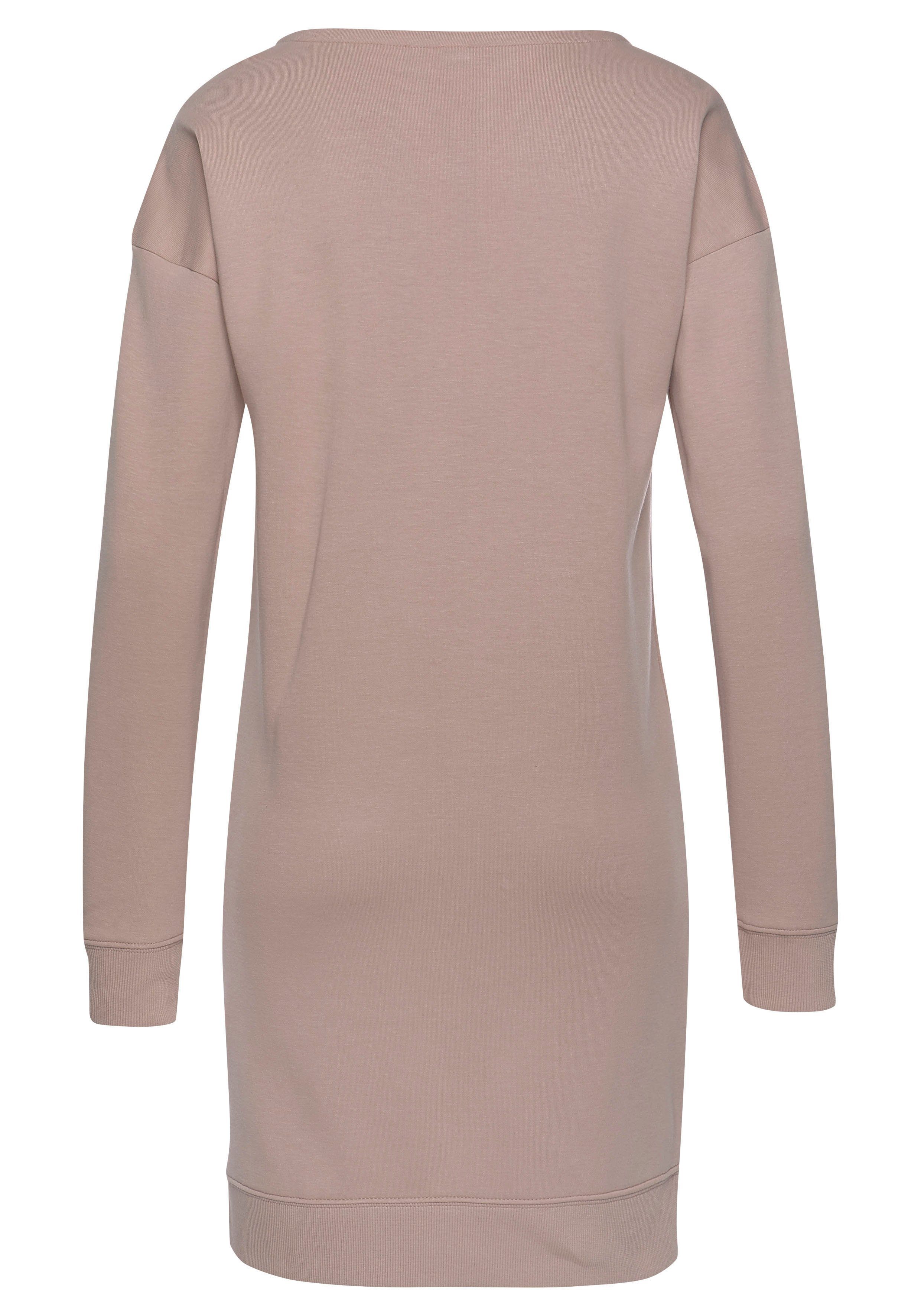 Bench. Loungewear Sweatkleid mit seitlichen Eingrifftaschen, Home- und Loungewear Serie – Bild 3 von 5