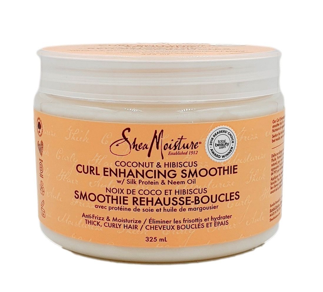 Shea Moisture Haarcreme Shea Moisture Coconut & Hibiscus Curl Enhancing Smoothie 340g