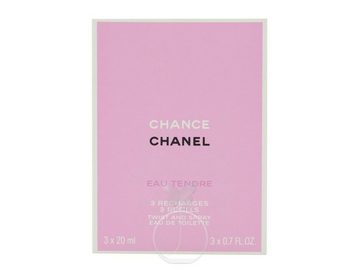 CHANEL Eau de Toilette Chanel Chance Eau Tendre Eau de Toilette Twist and Spray 3 x 20 ml