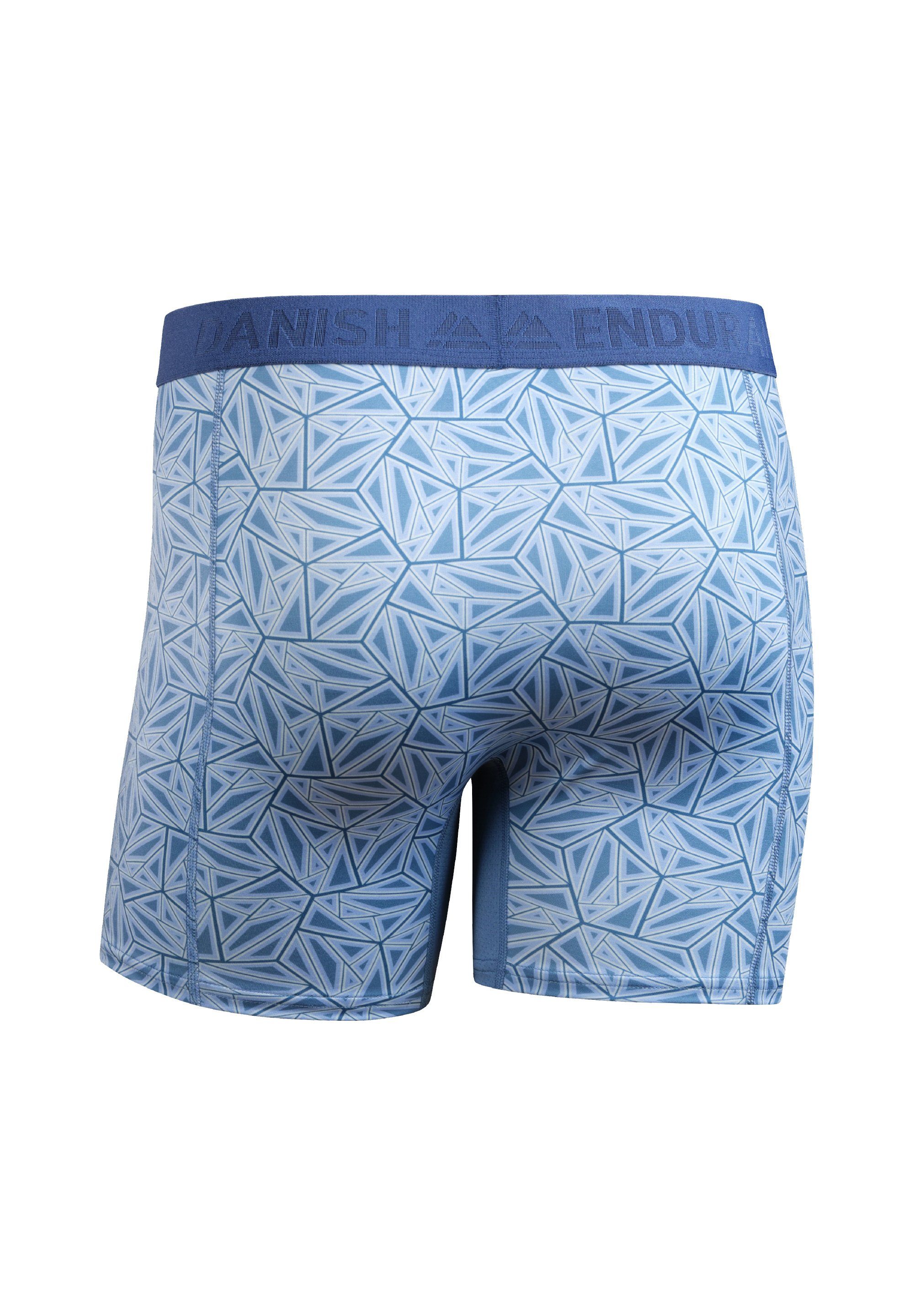 DANISH ENDURANCE Boxershorts Sports Trunks (6-St) Schnelltrocknende Sportunterhose, ohne Aufrollen & Verrutschen