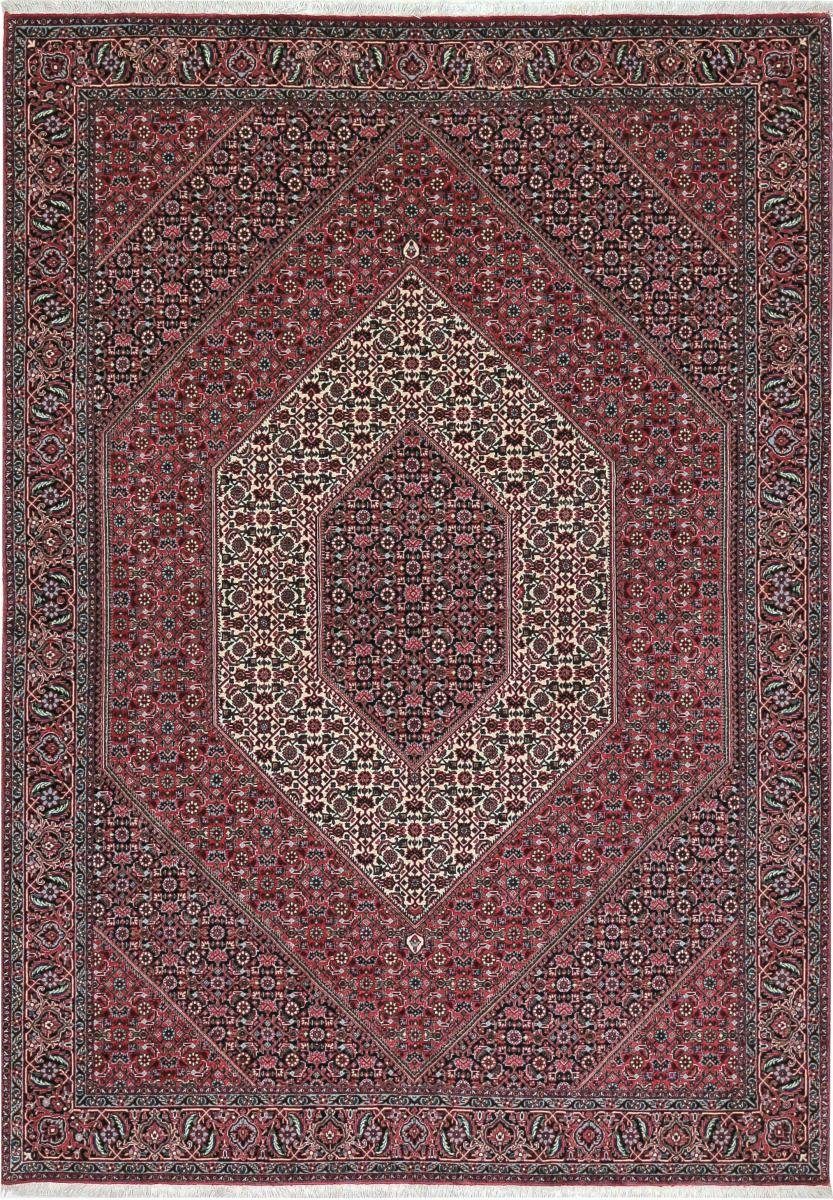 Höhe: 15 Orientteppich Nain Bidjar 169x246 Trading, Orientteppich mm Handgeknüpfter / Perserteppich, rechteckig,