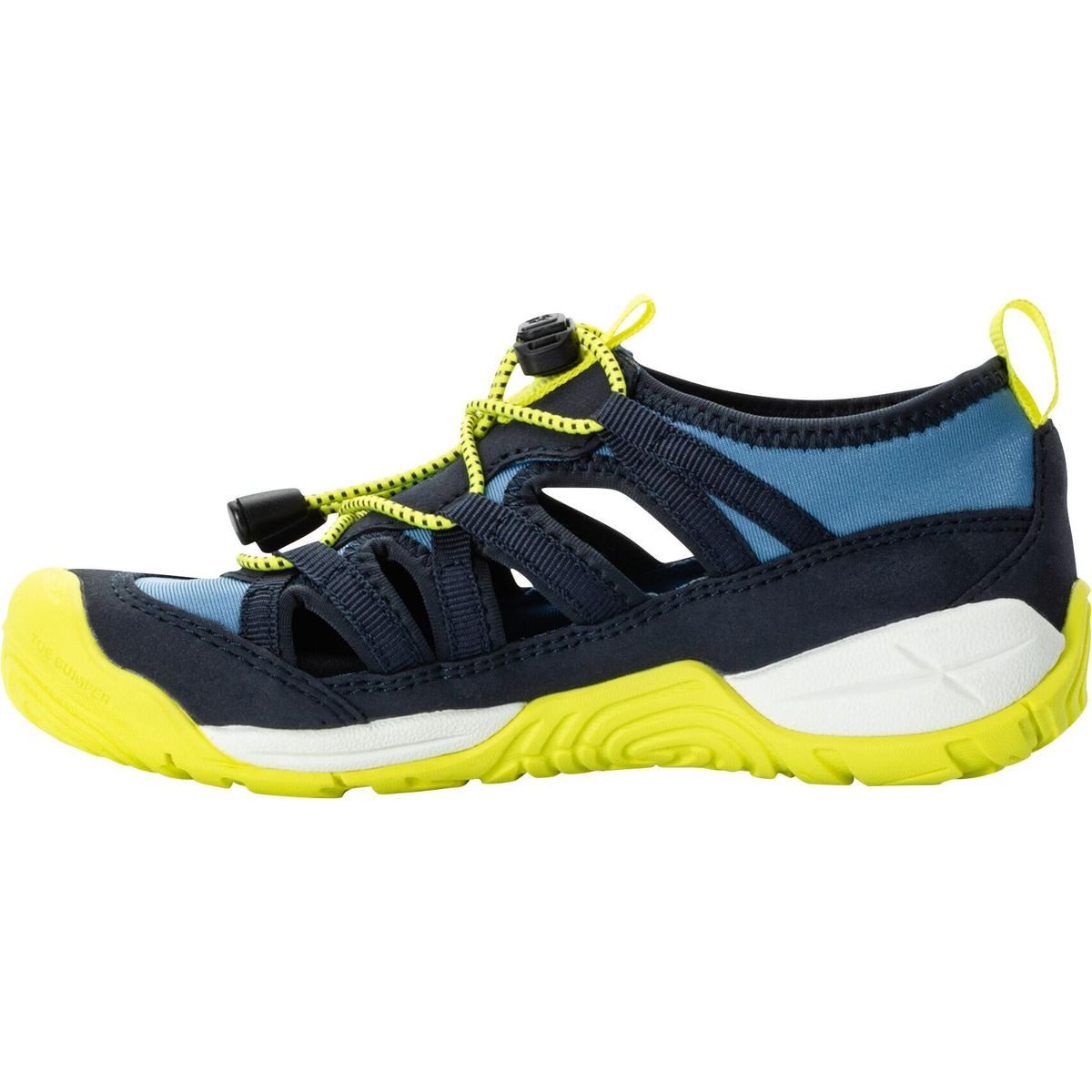 Jack Wolfskin Villi Sandal K Outdoorsandale Leichte, zehengeschlossene Freizeitsandale aus pflegeleichtem