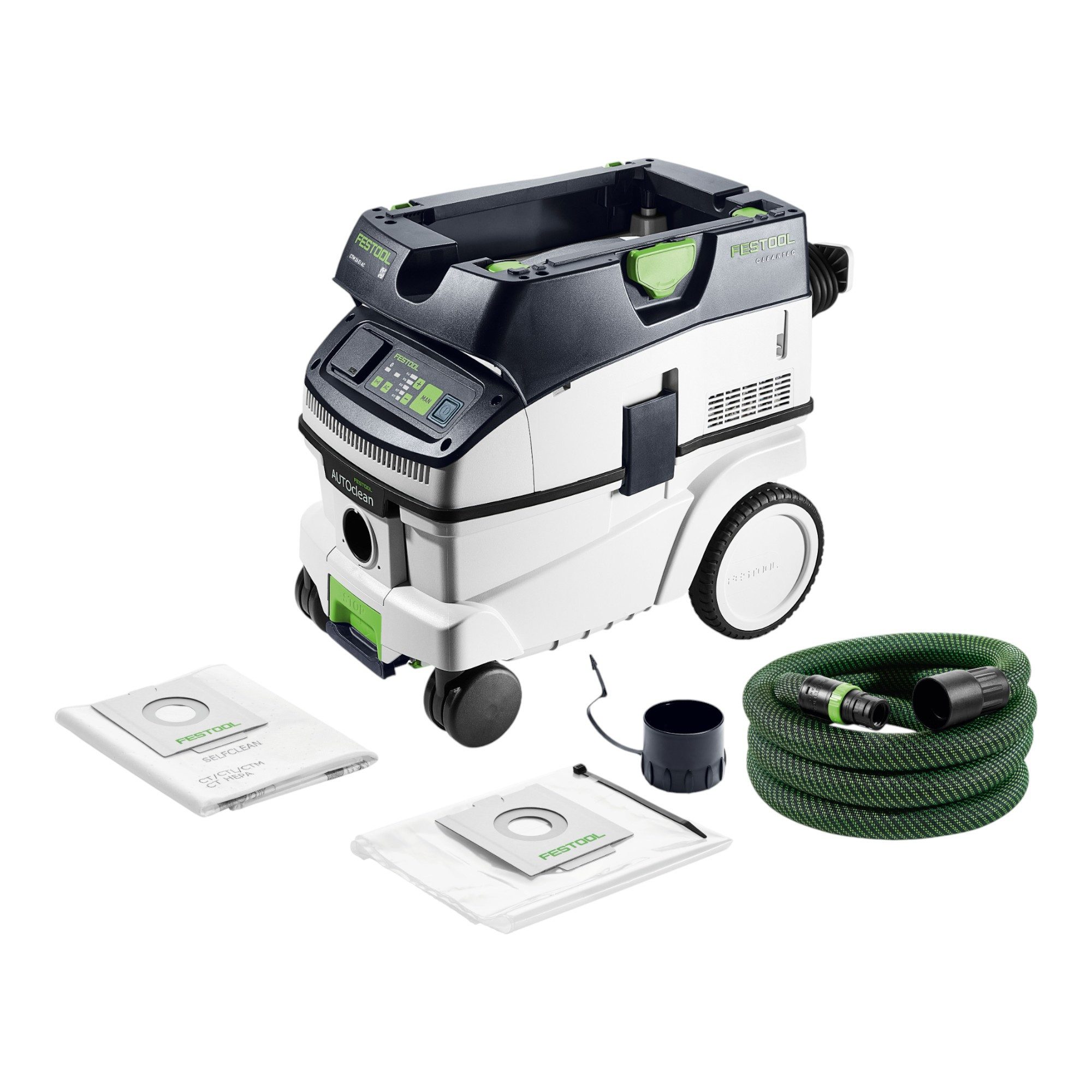 FESTOOL Absauganlage CLEANTEC CTM 26 EI AC 1200 Watt 26 l Staubklasse M (577851)