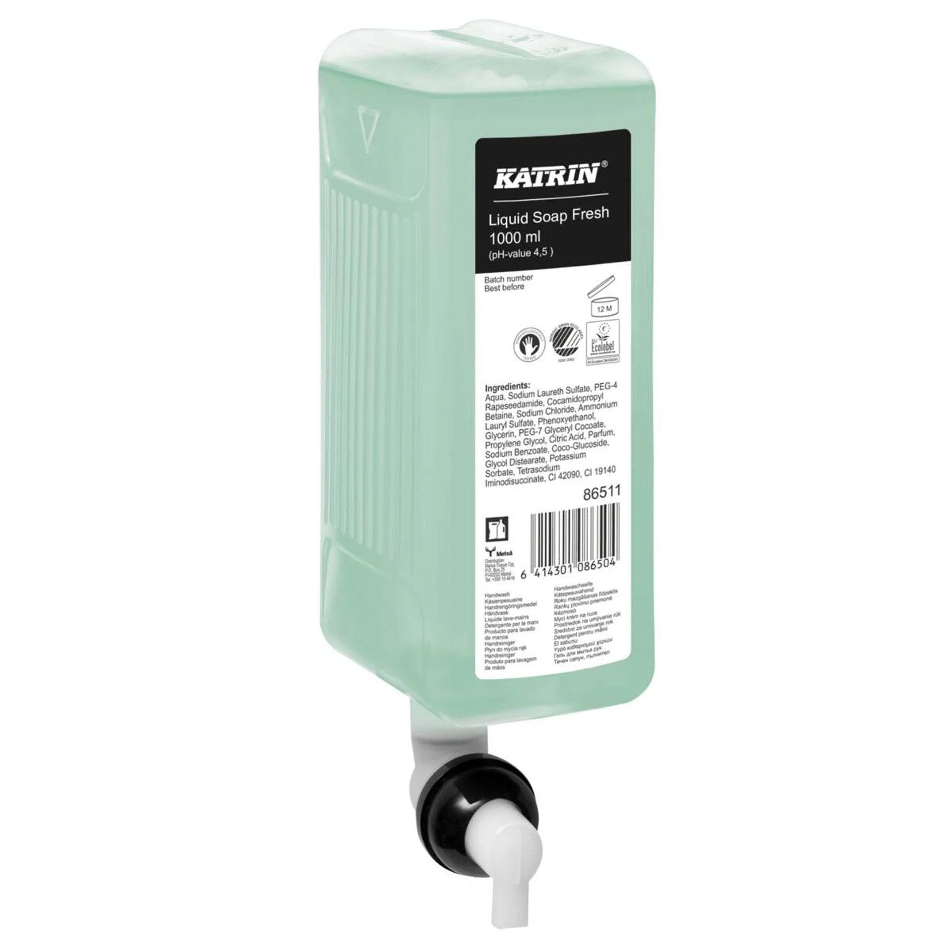KATRIN Handseife KATRIN Green Flüssigseife 1,0 l