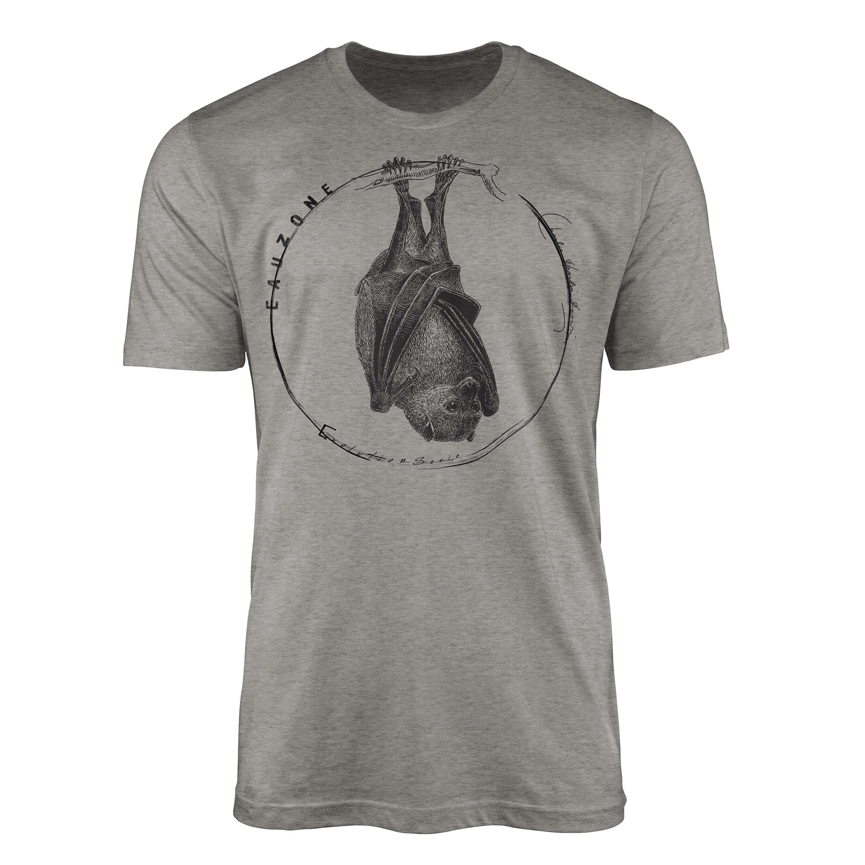 Aktuellste Sinus Art Evolution T-Shirt Ash Fledermaus Herren T-Shirt