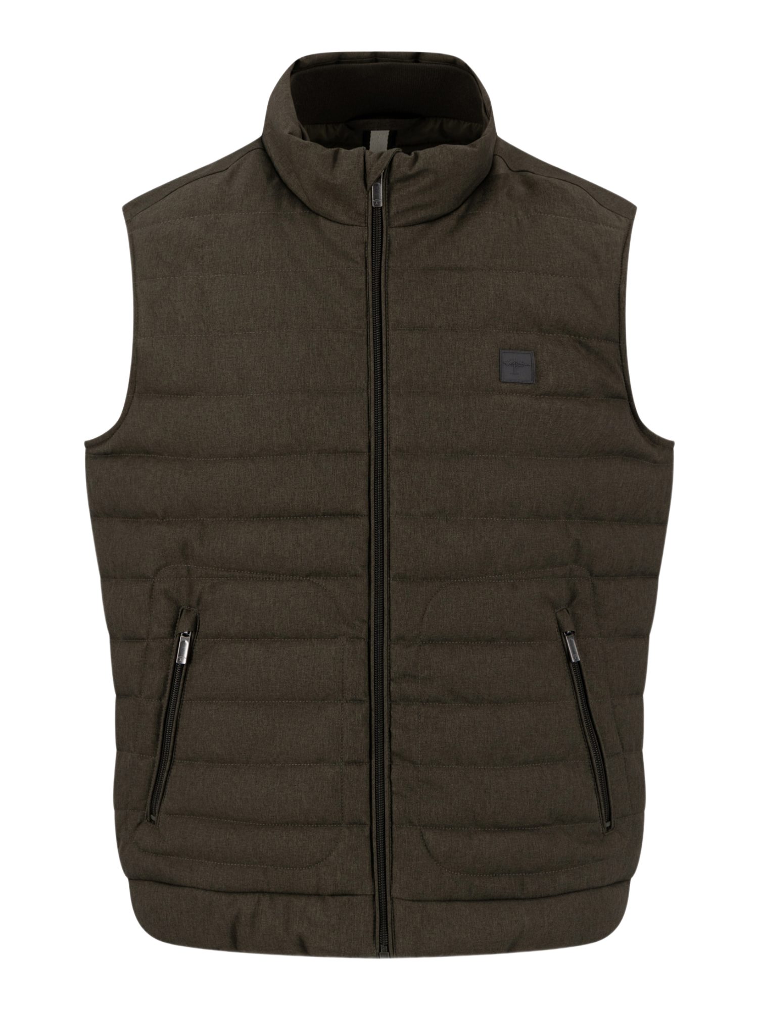 FYNCH-HATTON Outdoorjacke 2027 ESSENTIALS AW braun,Outdoor,Polyester,Unifarben,Stehkragen,Ärmellos,Boxy Fit