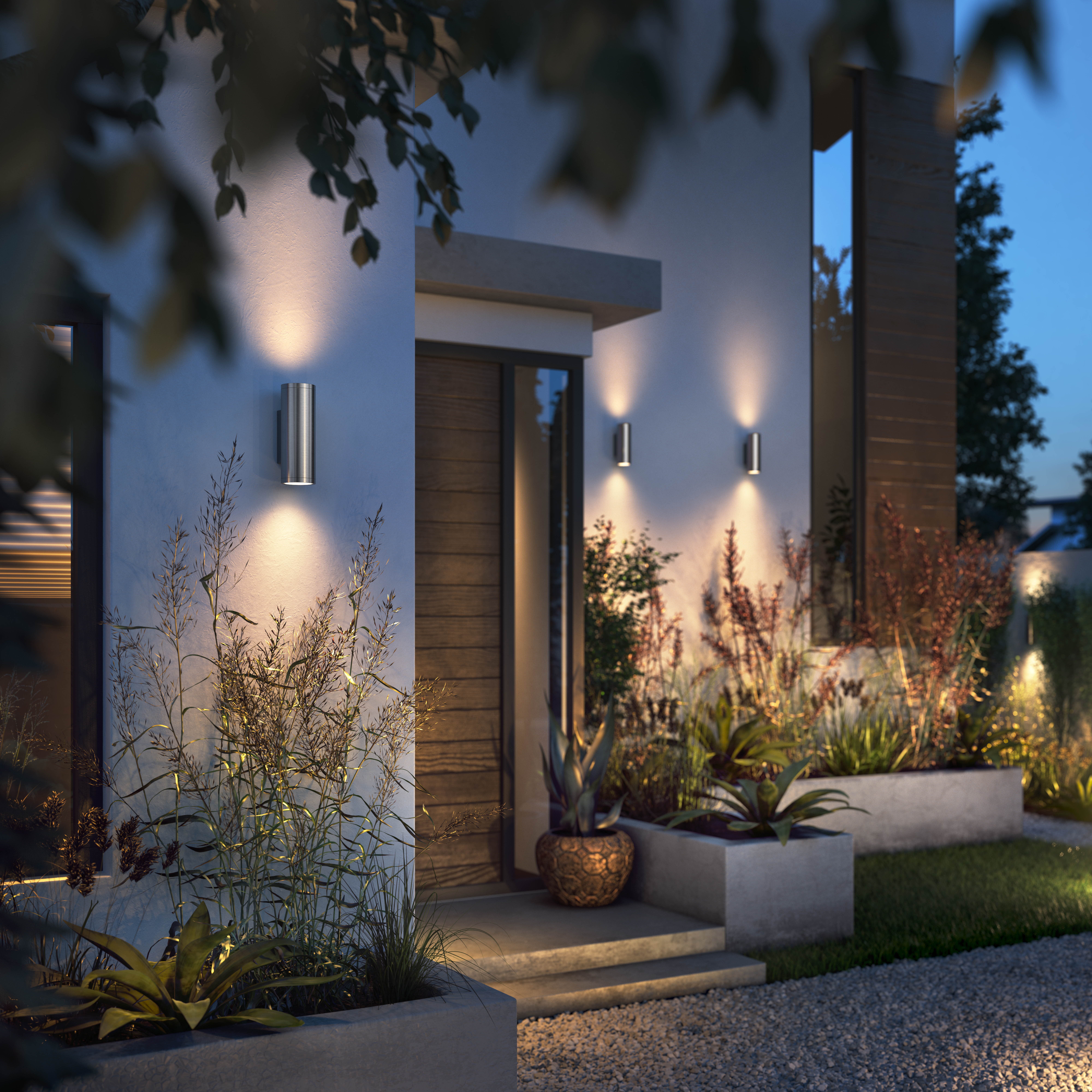 Philips Hue LED Außen-Wandleuchte Outdoor White & Color Ambiance Appear, Abschaltautomatik, Bluetooth, CCT - über Fernbedienung, Dimmfunktion, Einschlafhilfe, Farbsteuerung, Farbwechsel, Memory, nach Trennung vom Netz, Nachtlichtfunktion, RGB, Smart Home, Timerfunktion, Weckerfunktion, dimmbar über Fernbedienung, mehrere Helligkeitsstufen, LED fest integriert, Farbwechsler, RGB, warmweiß - kaltweiß, Steuerbar per App und Stimme, Smart Home fähig, Farbfähig und Weißtöne