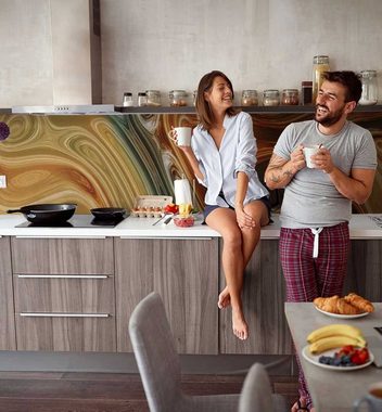MyMaxxi Dekorationsfolie Küchenrückwand Abstraktes Muster bunt selbstklebend Spritzschutz Folie