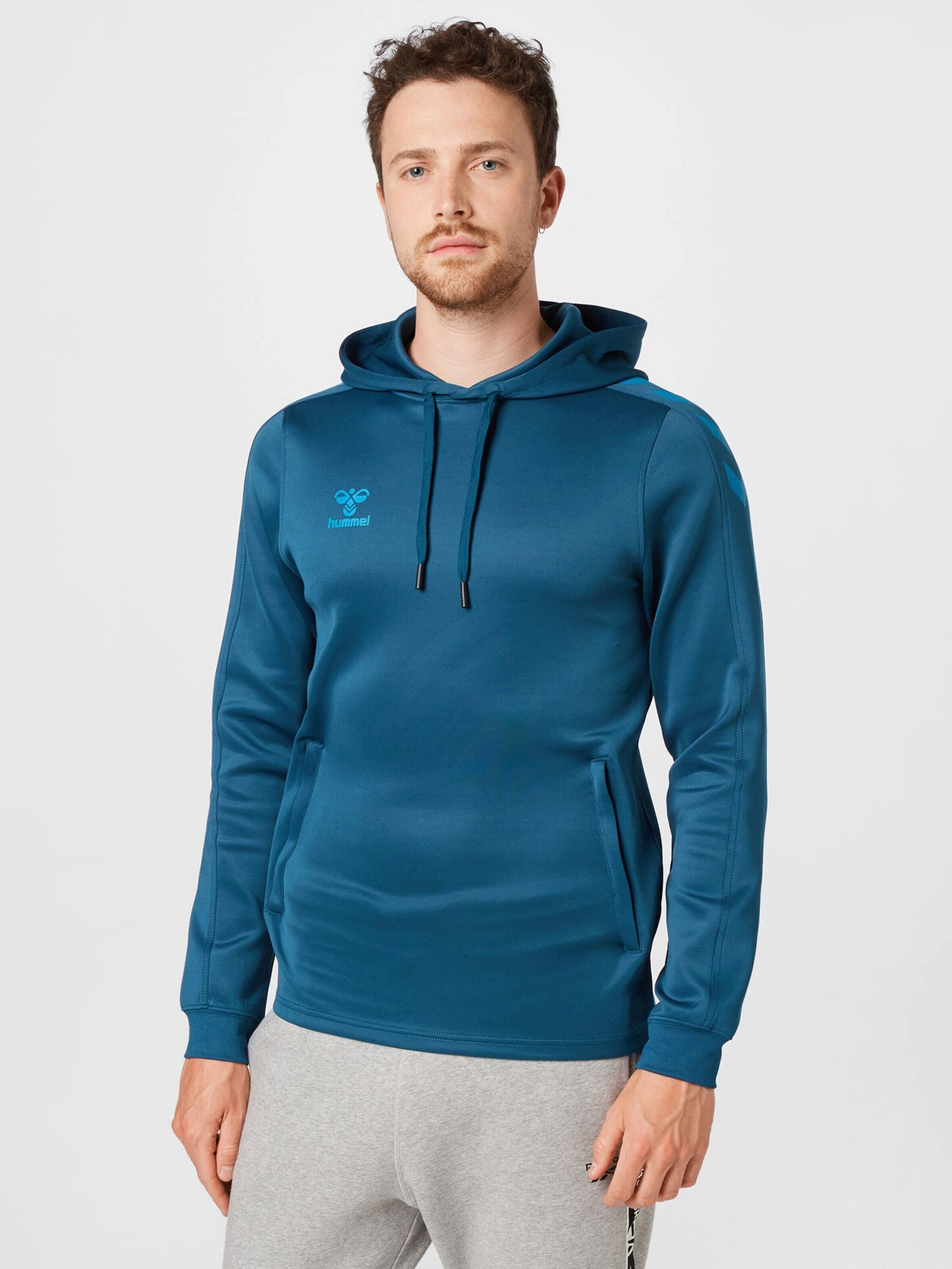 hummel Sweatshirt (1-tlg) Plain/ohne blaublau Details