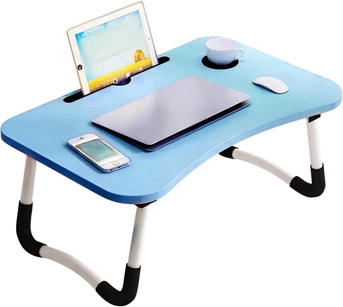 Youyijia Wickeltisch Laptoptisch Betttisch Laptopständer Bett-Schreibtisch günstig online kaufen
