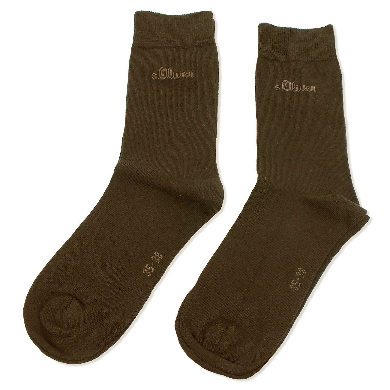 s.Oliver s.Oliver Herren Paar) Langsocken Socks Damen 2-Paar, Freizeitsocken Unisex Baumwolle (Packung, 2 Socken