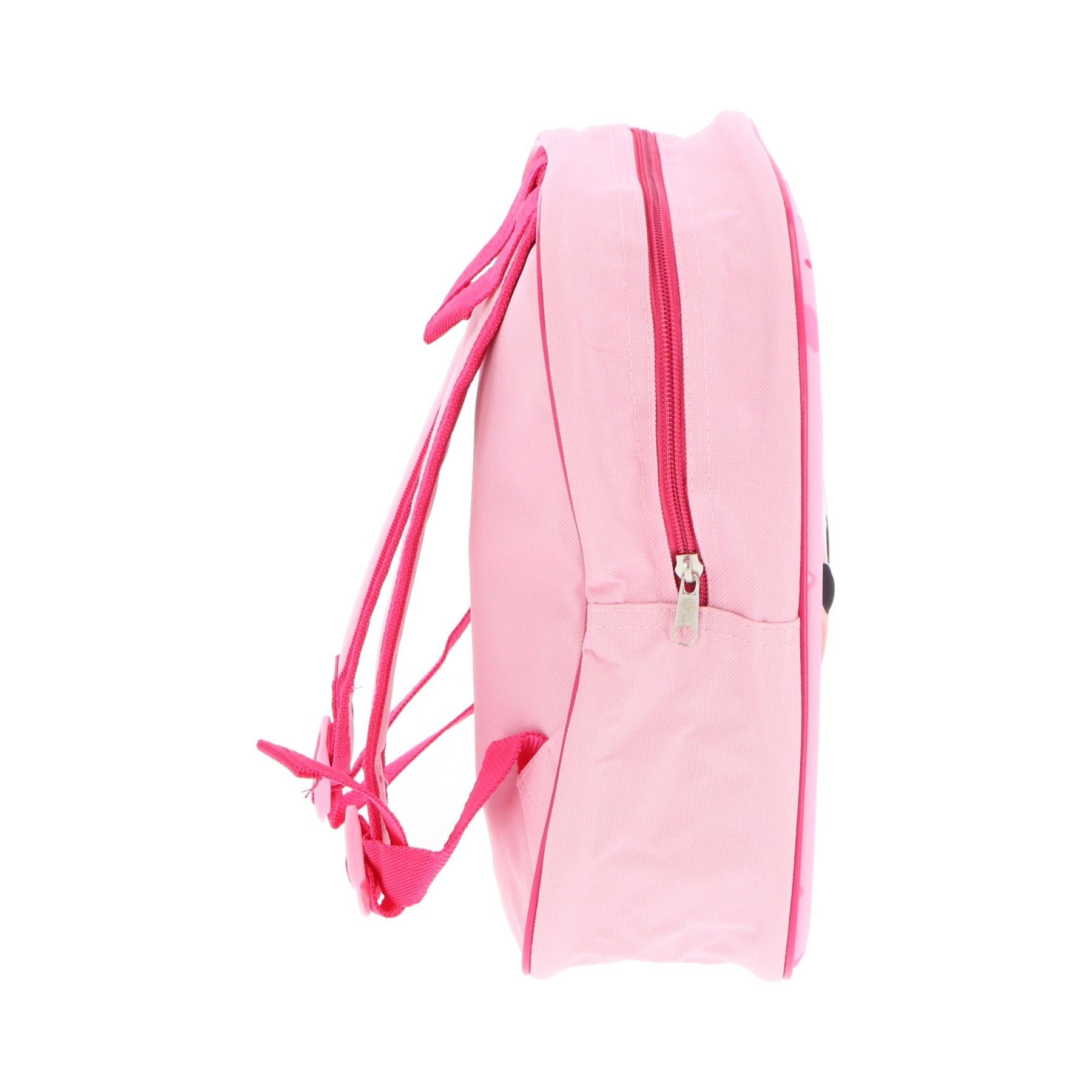 Textiel Trade B.V. Kinderrucksack Minnie Mouse 3D-Rucksack Kinder – Schulranzen Jungen mit Creeper Motiv
