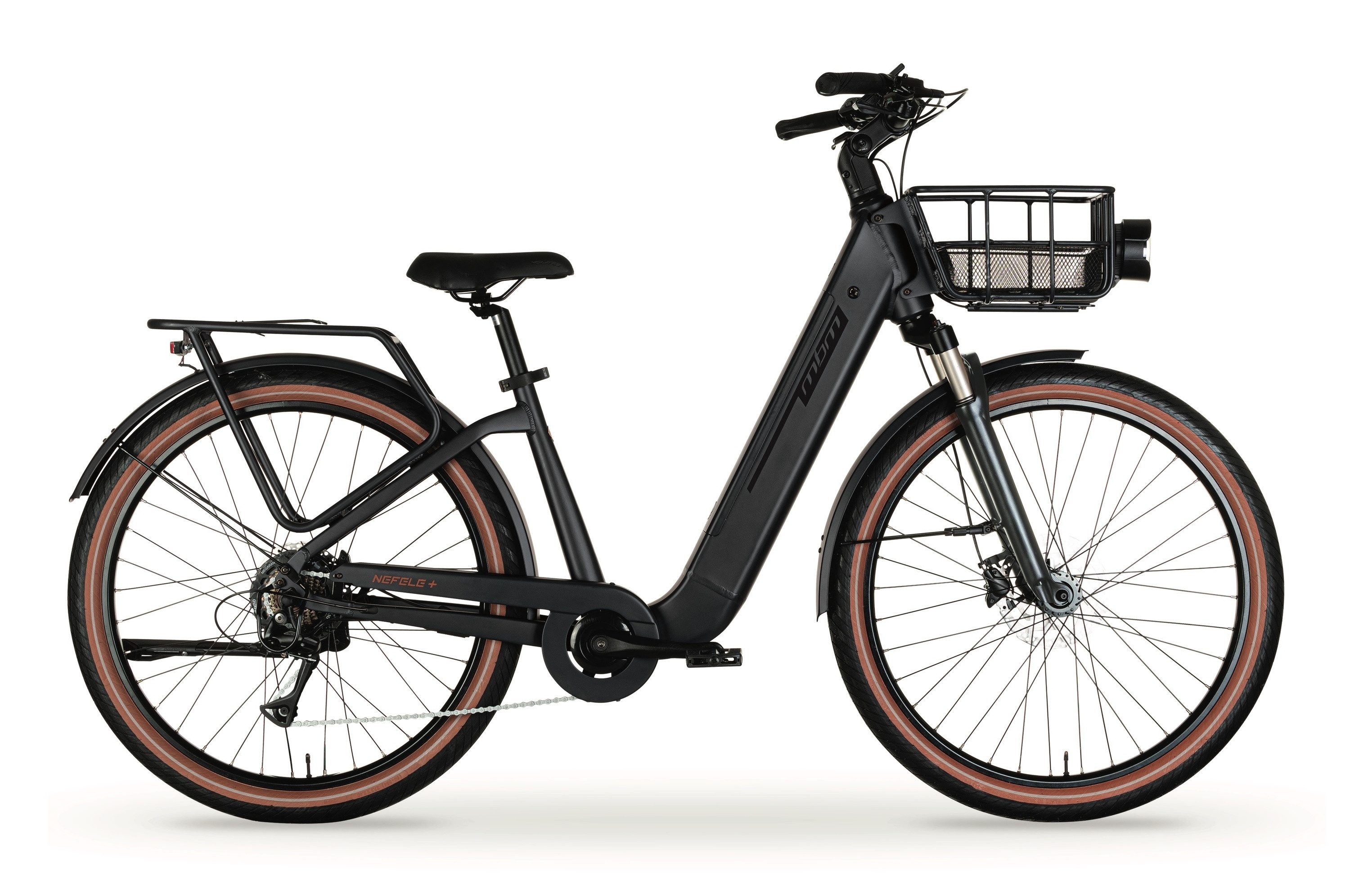 MBM E-Bike, 8 Gang 8-Gang Shimano Acera Schaltwerk, 8-Gang Shimano Acera Schaltwerk, Heckmotor, Elektro-SUV Bike NEFELE PLUS 27,5 Zoll