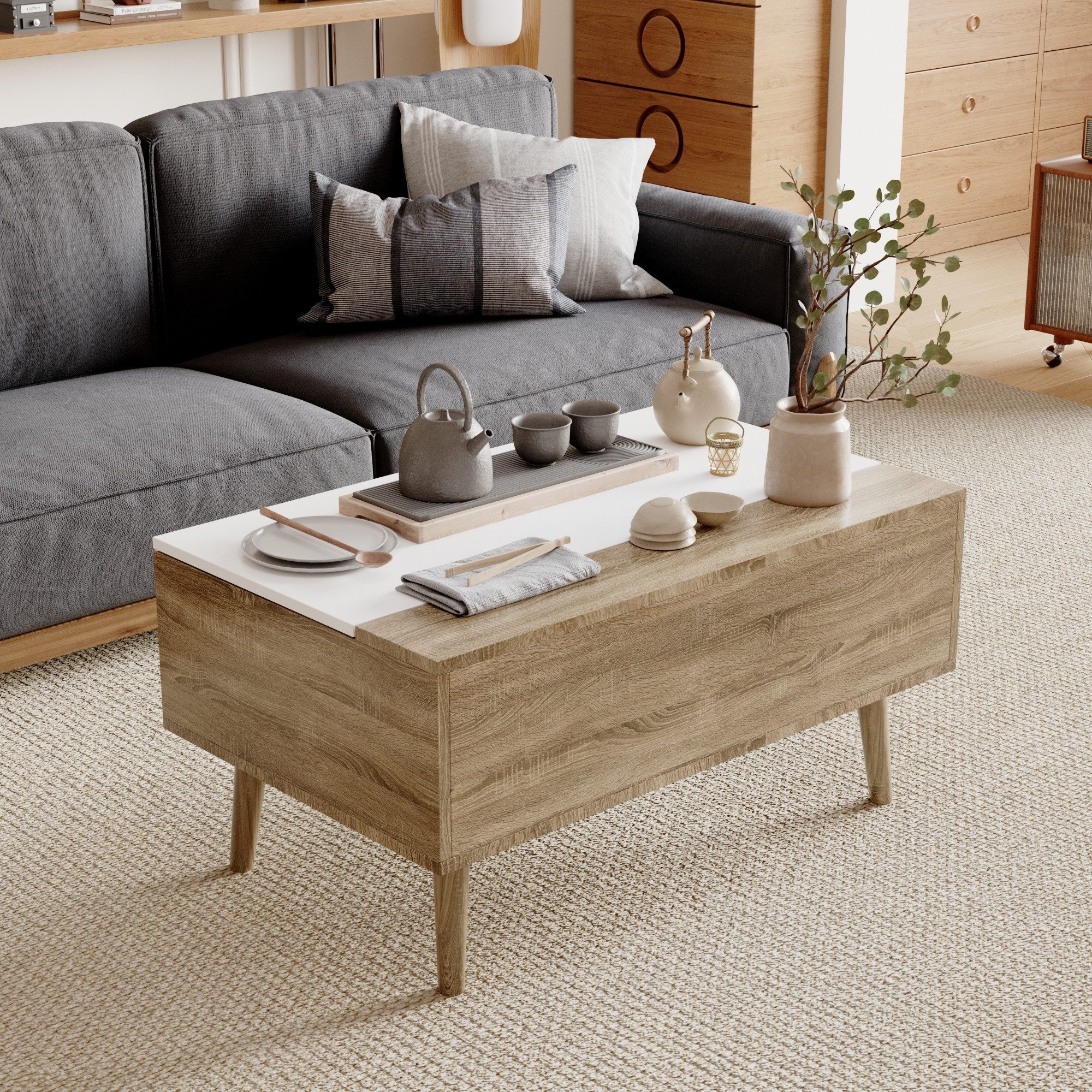 FUFU&GAGA Couchtisch günstig online kaufen