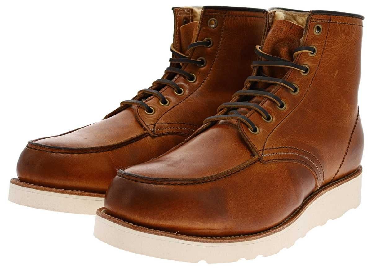 MILLES CUNA FUR Braun Stiefelette