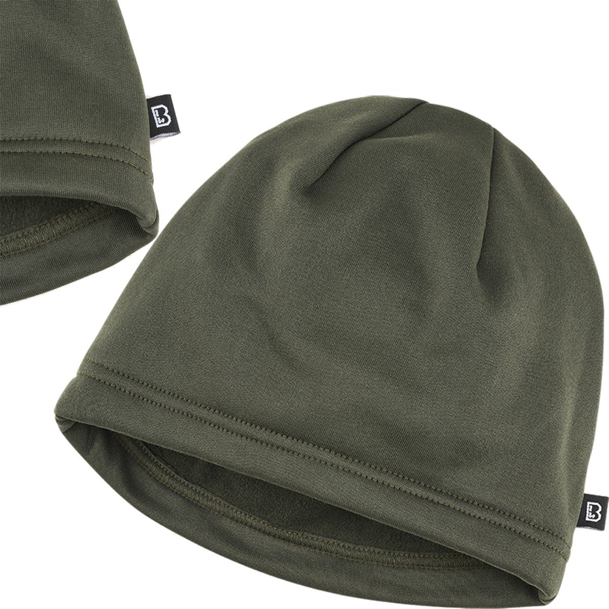 Flex Cap Fleecemütze Cap Fleecemütze leichte der Bundeswehr ähnlich Brandit Fleece Ice, Warme, Accessoires