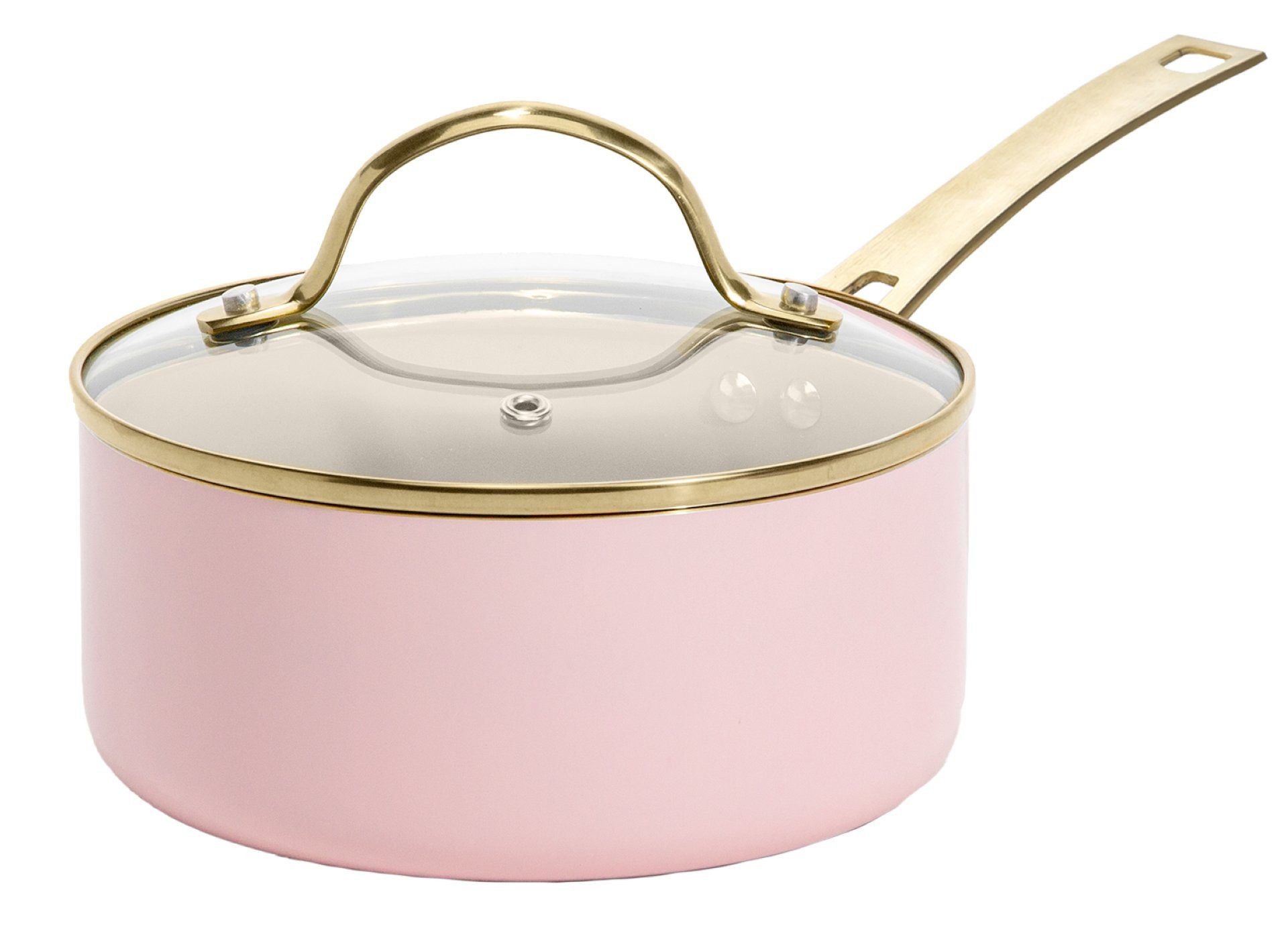 Paris Hilton Topf-Set Paris Hilton, Kochgeschirr-Set, Aluminium (Set, 10-tlg., Bratpfanne Ø 20/25 cm, Kochtopf 4l, Kasserolle 1,9l, 4 Pfannenschoner), Set aus Bratpfannen, Kochtöpfe und Pfannenschoner