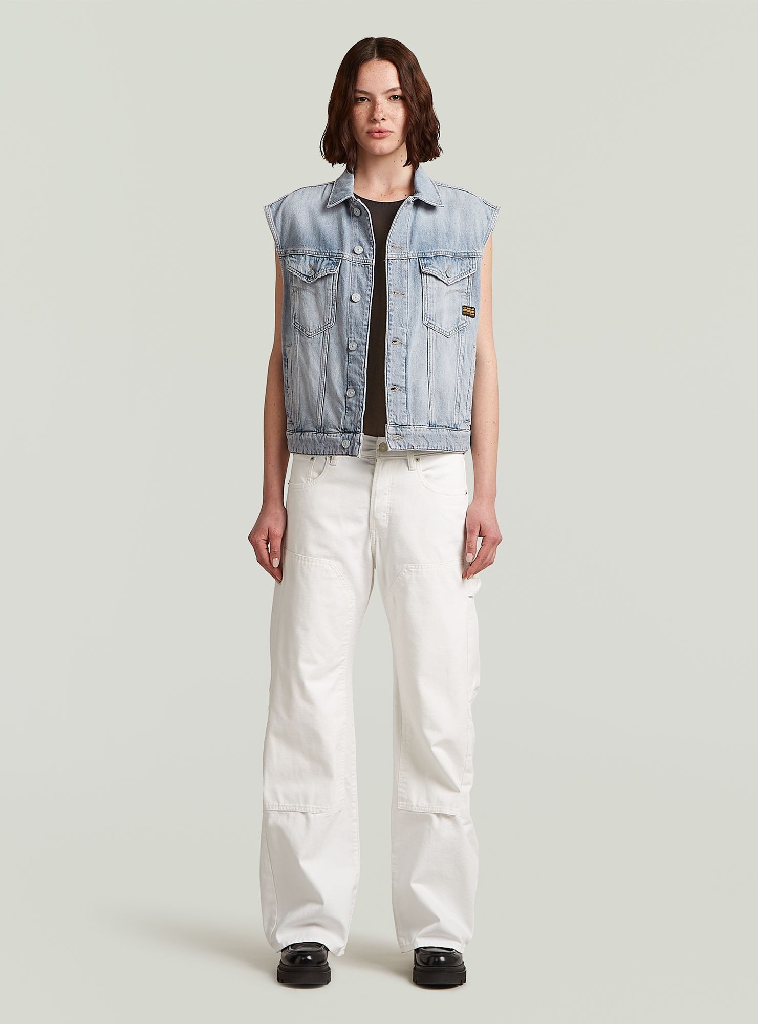 G-STAR Softshellweste Relaxed Denim Vest