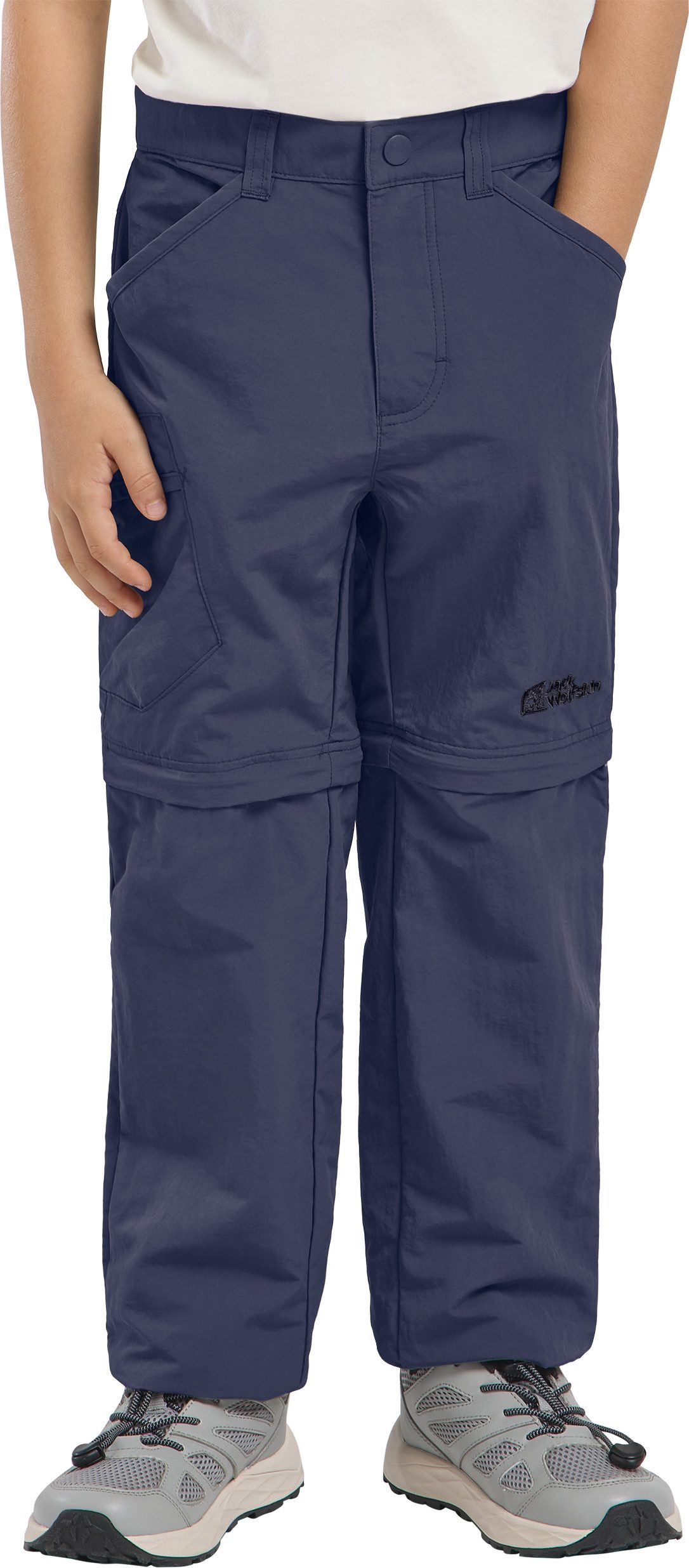 Jack Wolfskin Softshellhose SAFARI ZIP OFF PANTS K schnelltrocknend