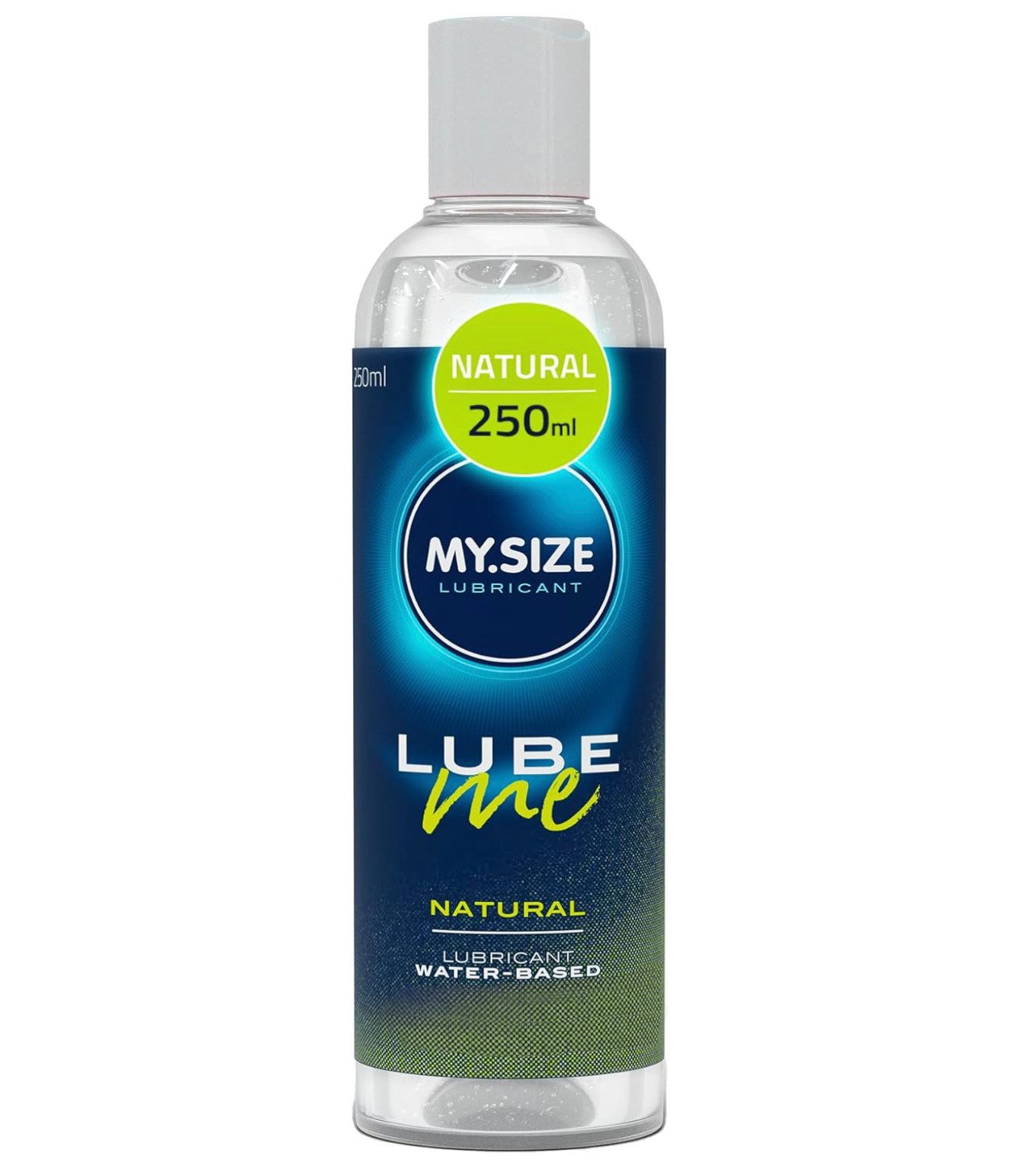 MY.SIZE Gleitgel Lube Me Natural, medizinisches Gleitmittel auf Wasserbasis, ohne Aroma, farblos