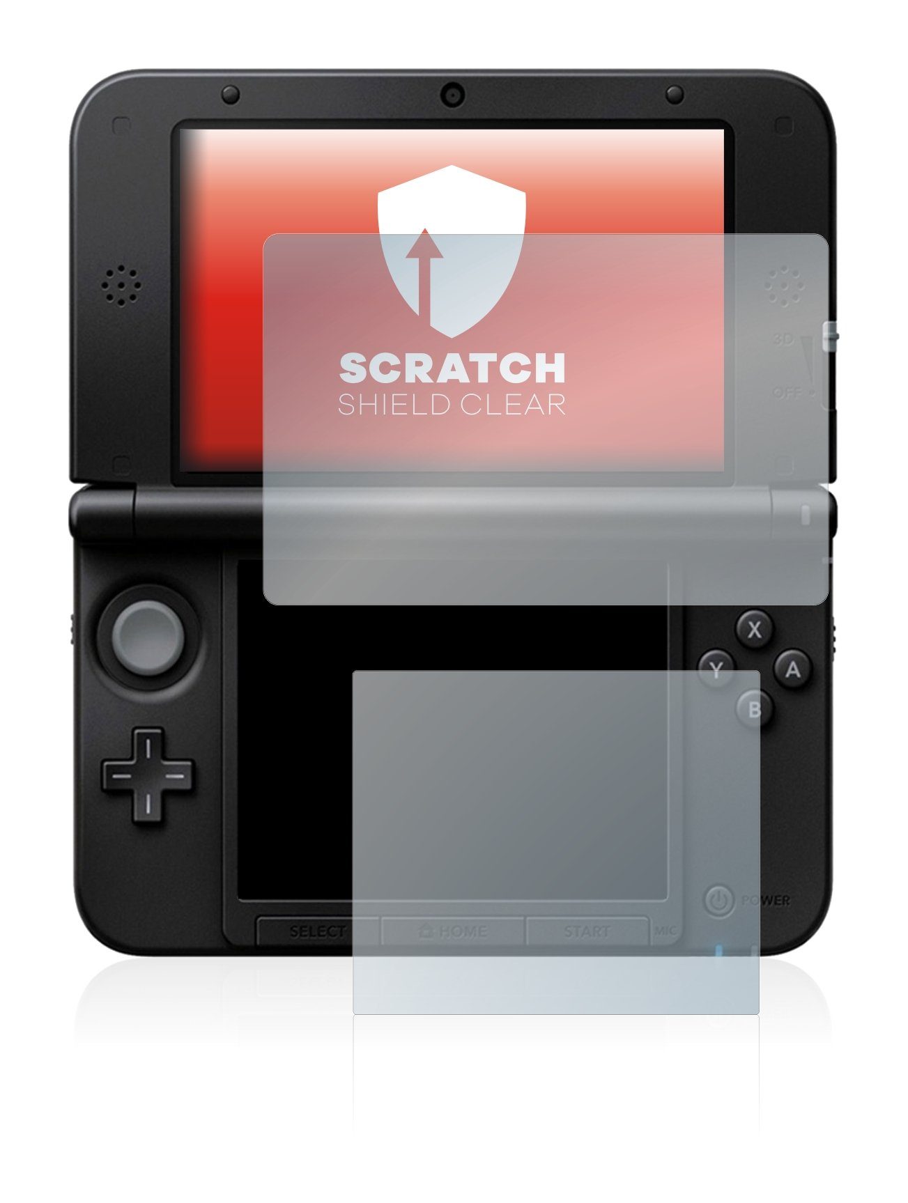 upscreen Schutzfolie für Nintendo 3DS XL SPM7800, Displayschutzfolie, Folie  klar Anti-Scratch Anti-Fingerprint