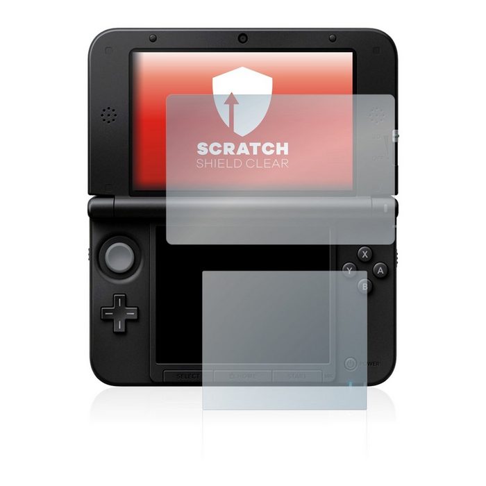upscreen Schutzfolie für Nintendo 3DS XL SPM7800 Displayschutzfolie Folie klar Anti-Scratch Anti-Fingerprint