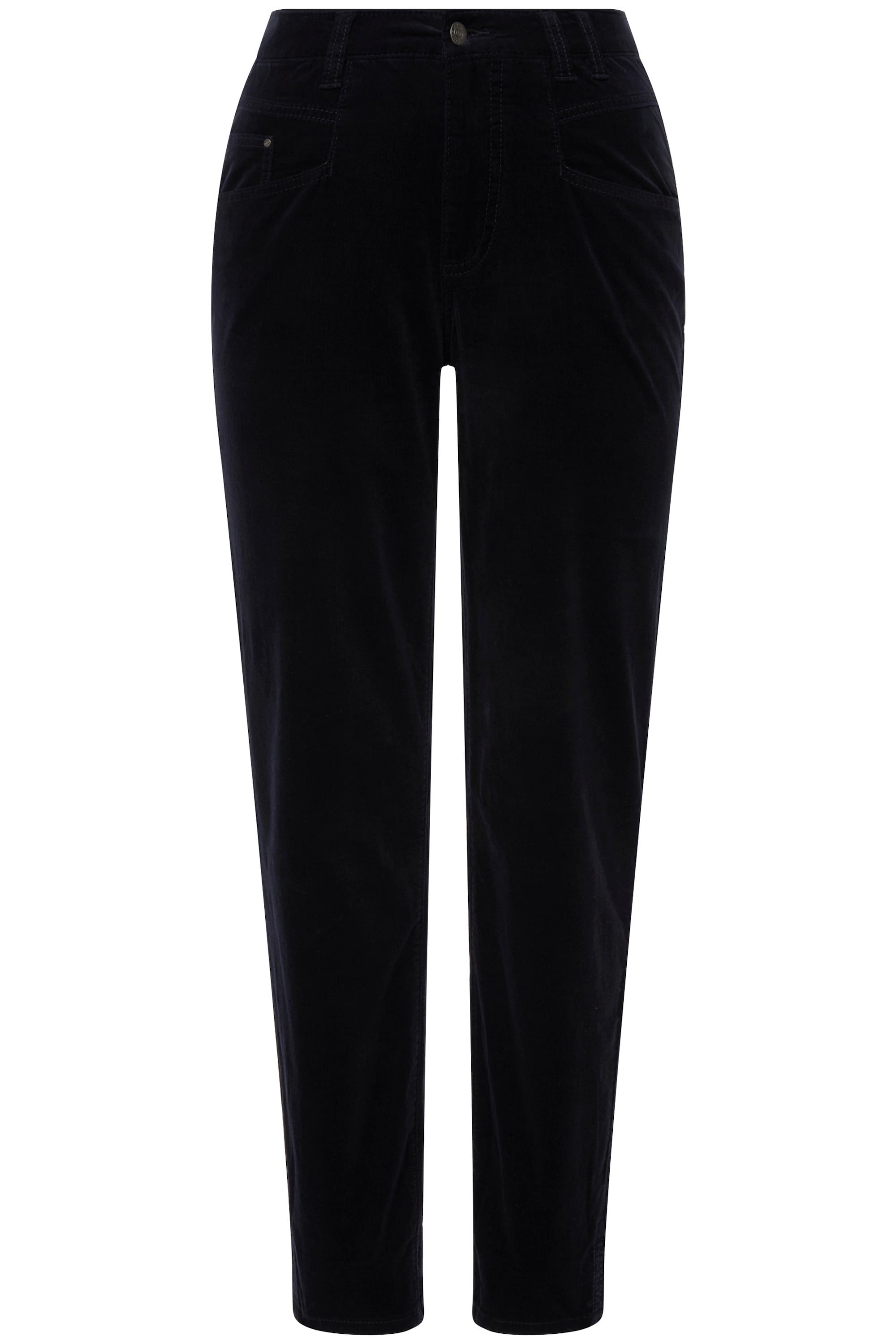 Laurasøn Funktionshose Cord-Karottenhose weite Passform 5-Pocket-Form günstig online kaufen